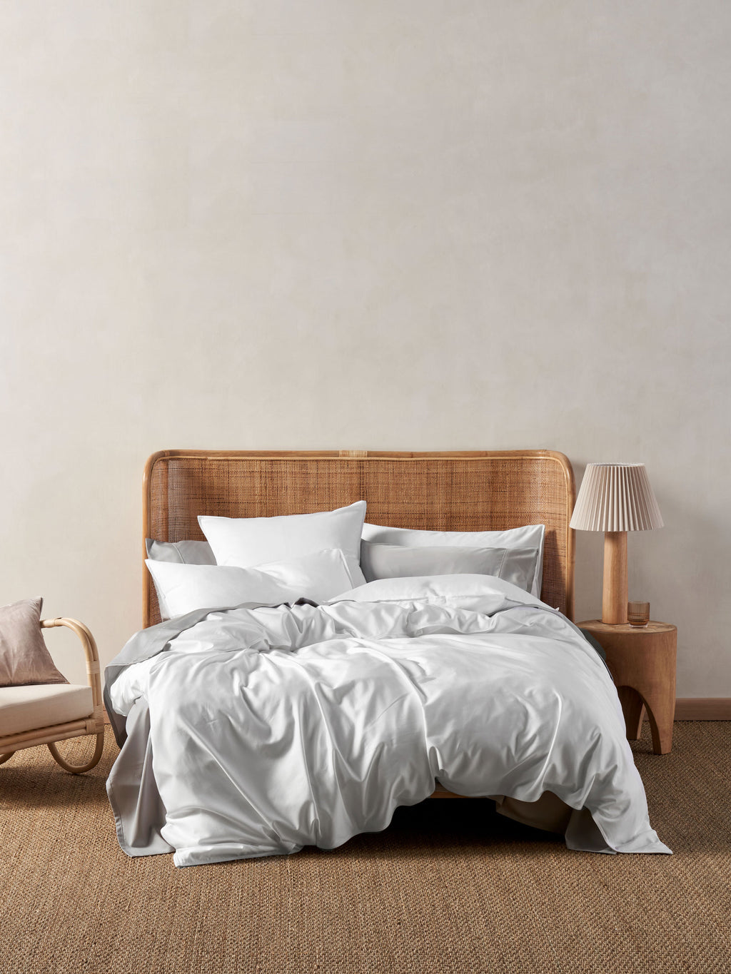 Haven White Quilt Cover Set