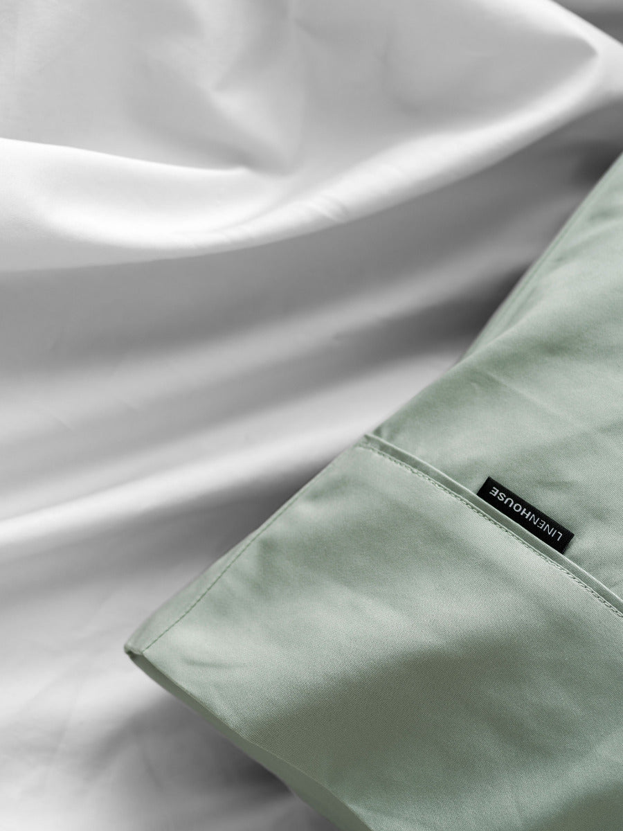 Augusta Green Gum Standard Pillowcase