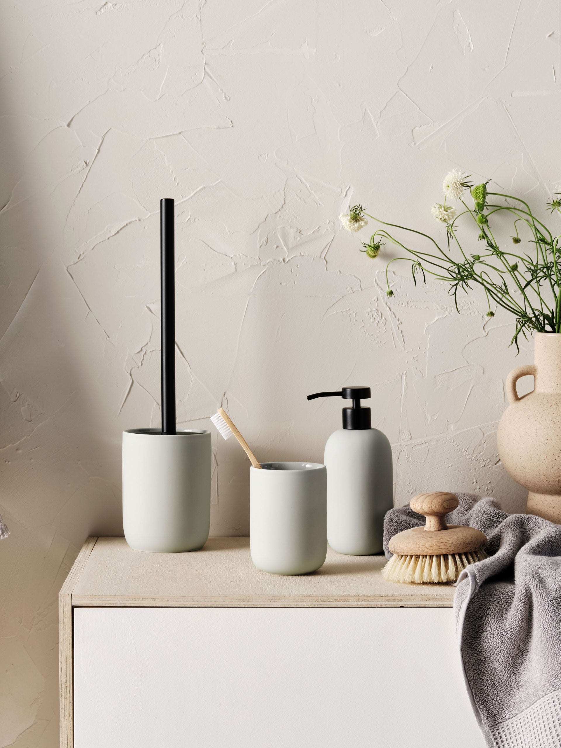 Seaspray Grey Bathroom Collection