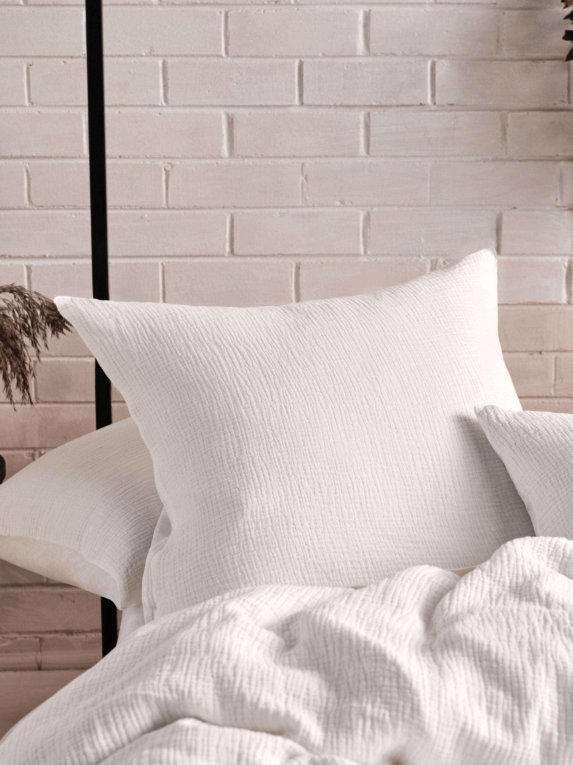 Elysian White Quilt Cover Set