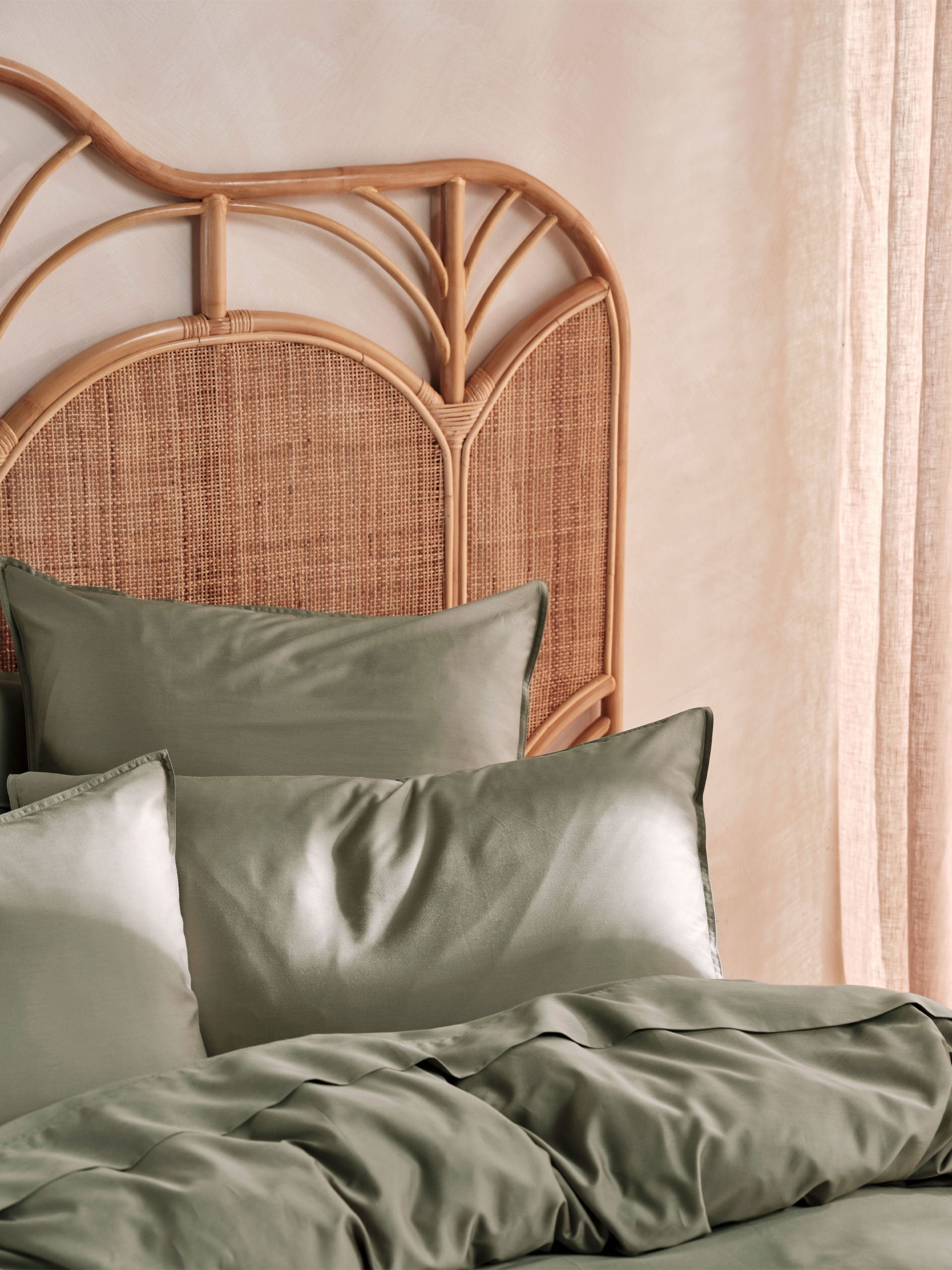 Nara Moss Quilt Cover Set