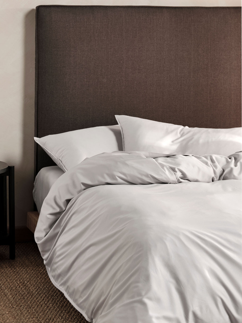Nara Silver Quilt Cover Set