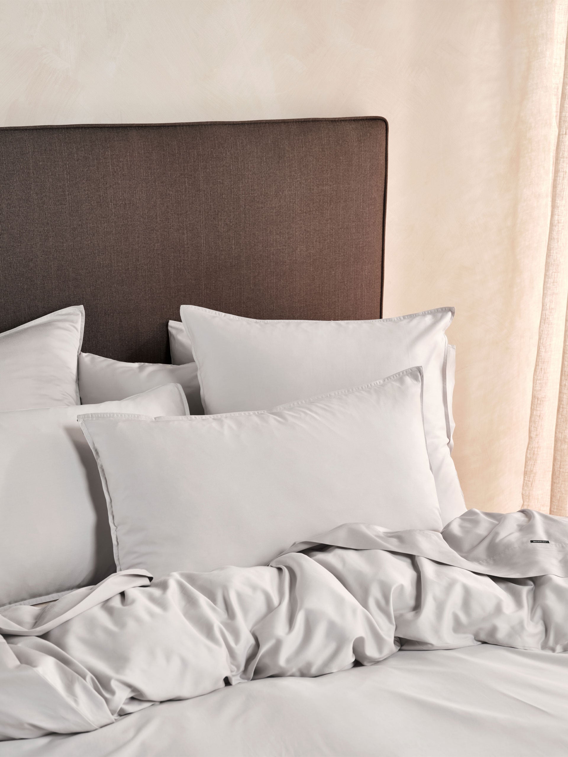 Nara Silver Quilt Cover Set