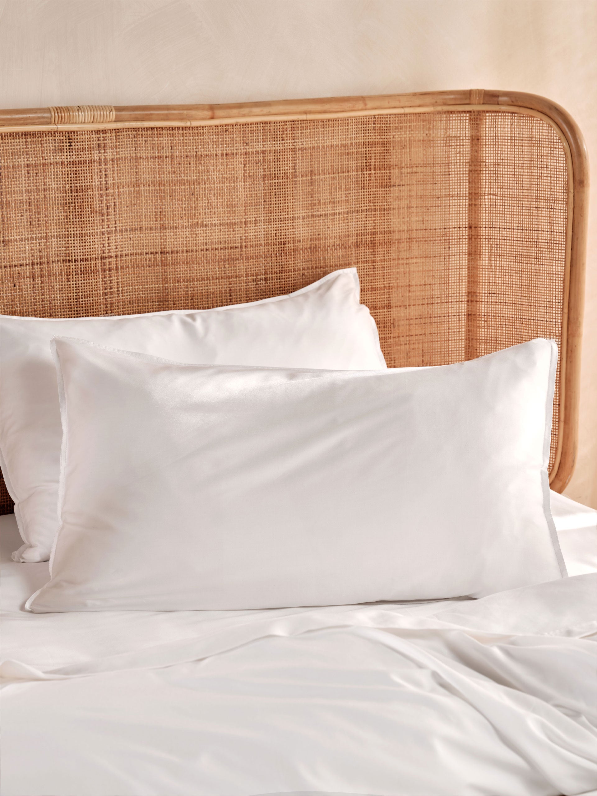 Nara White Quilt Cover Set