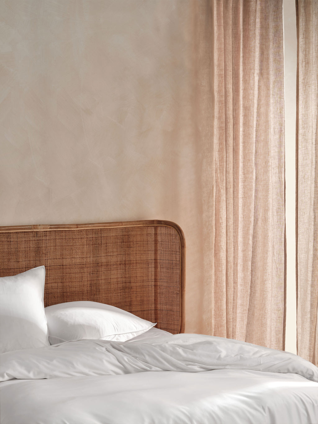 Nara White Quilt Cover Set