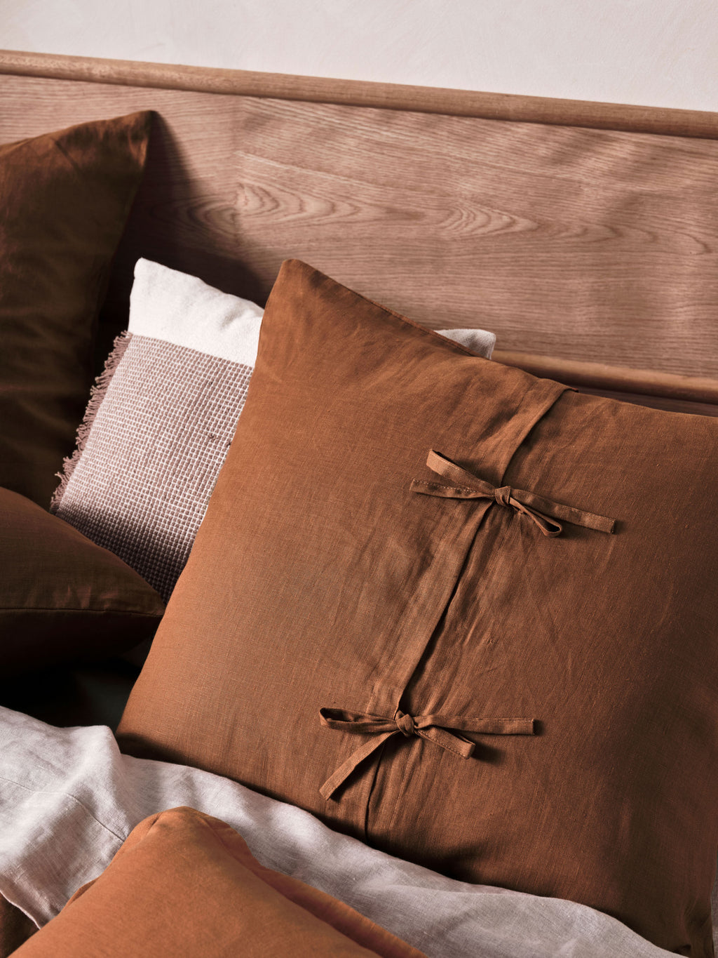 Nimes Cinnamon European Pillowcase