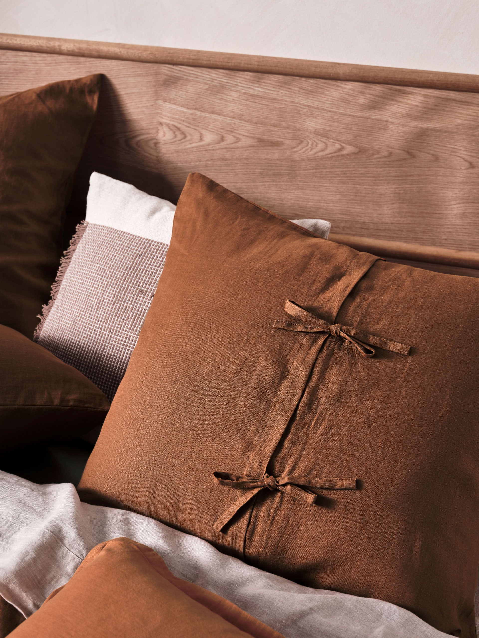 Nimes Cinnamon European Pillowcase
