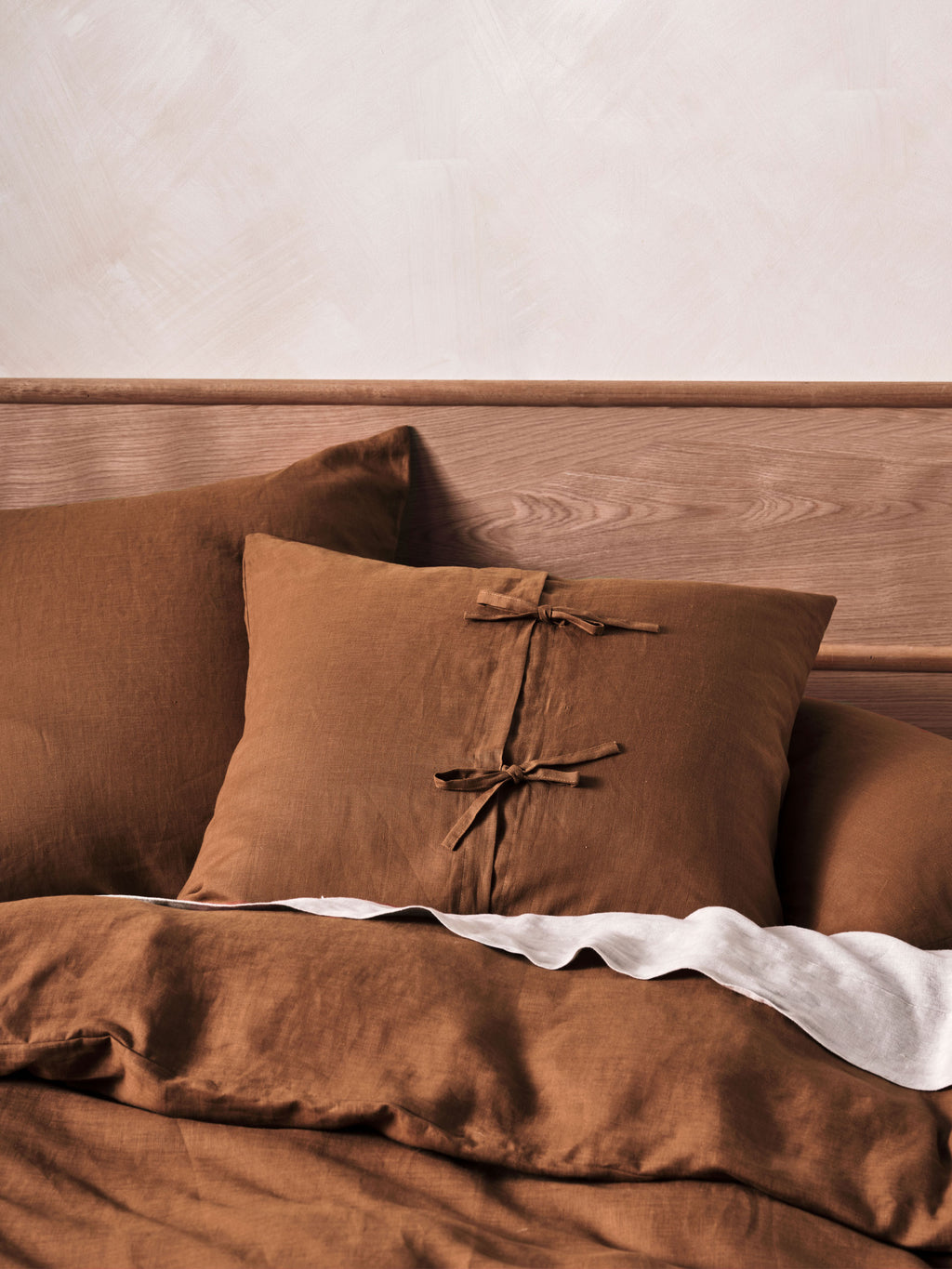 Nimes Cinnamon European Pillowcase