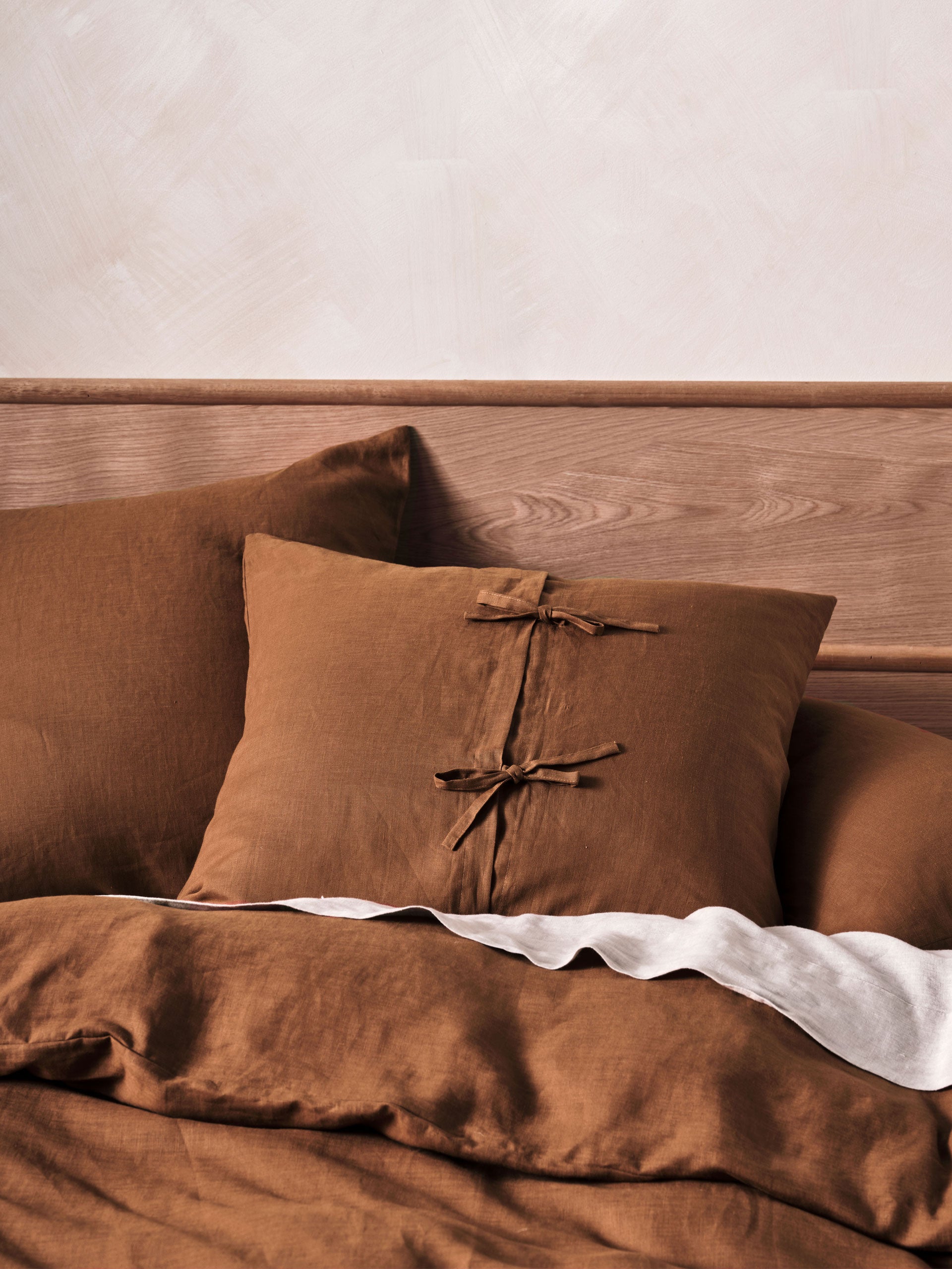 Nimes Cinnamon European Pillowcase