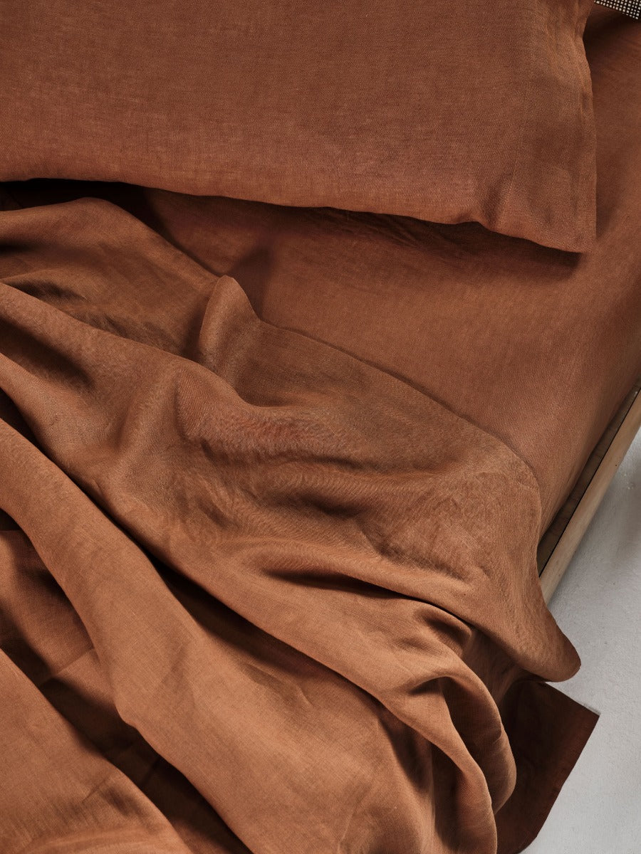 Nimes Cinnamon Sheet Set