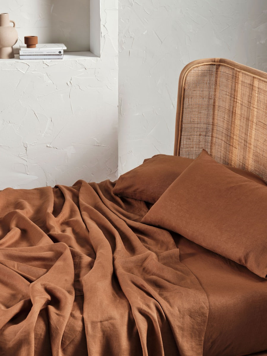 Nimes Cinnamon Sheet Set