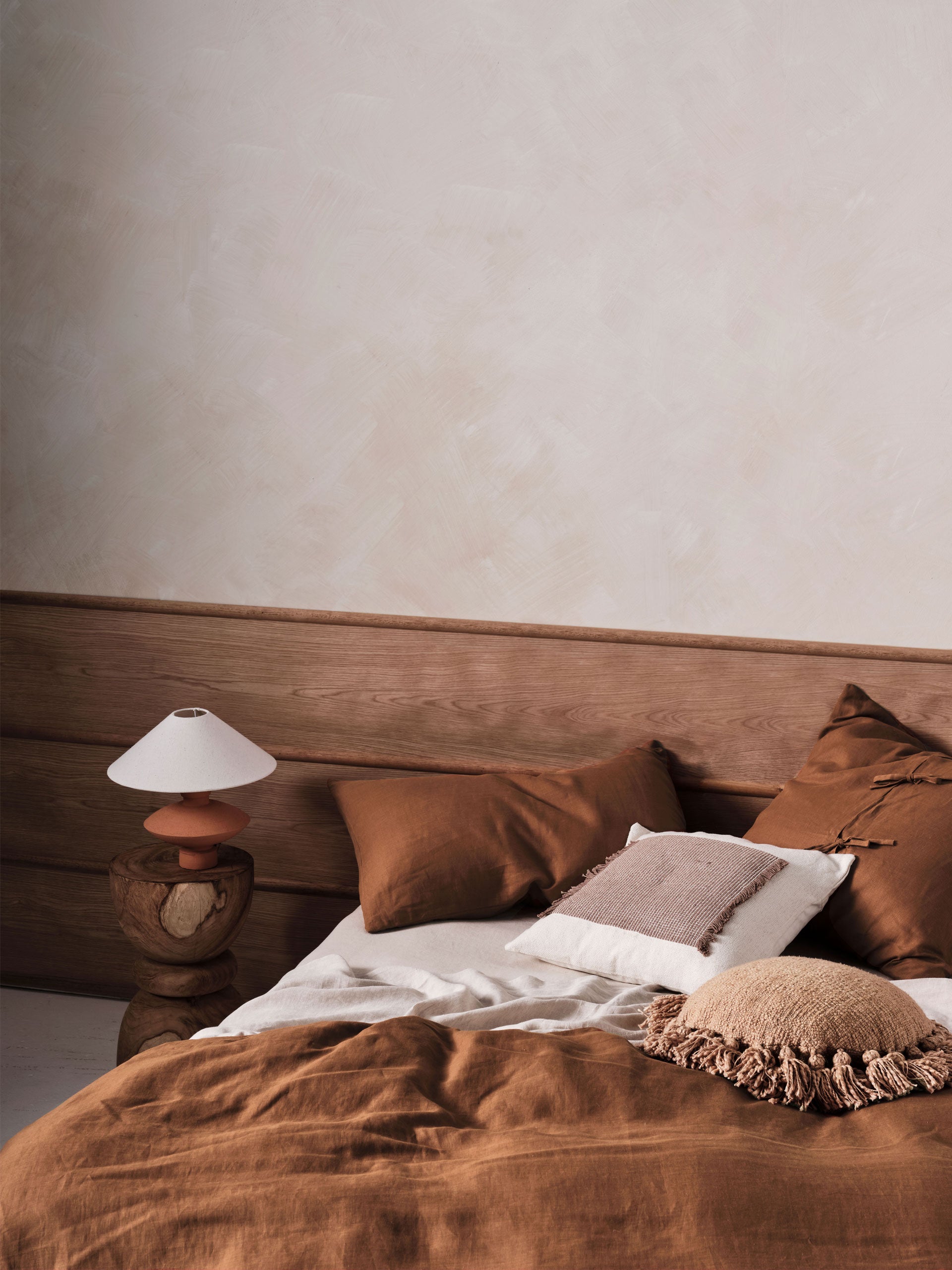Nimes Cinnamon Quilt Cover Set