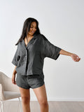 Nimes Magnet Wide-Sleeved Shirt