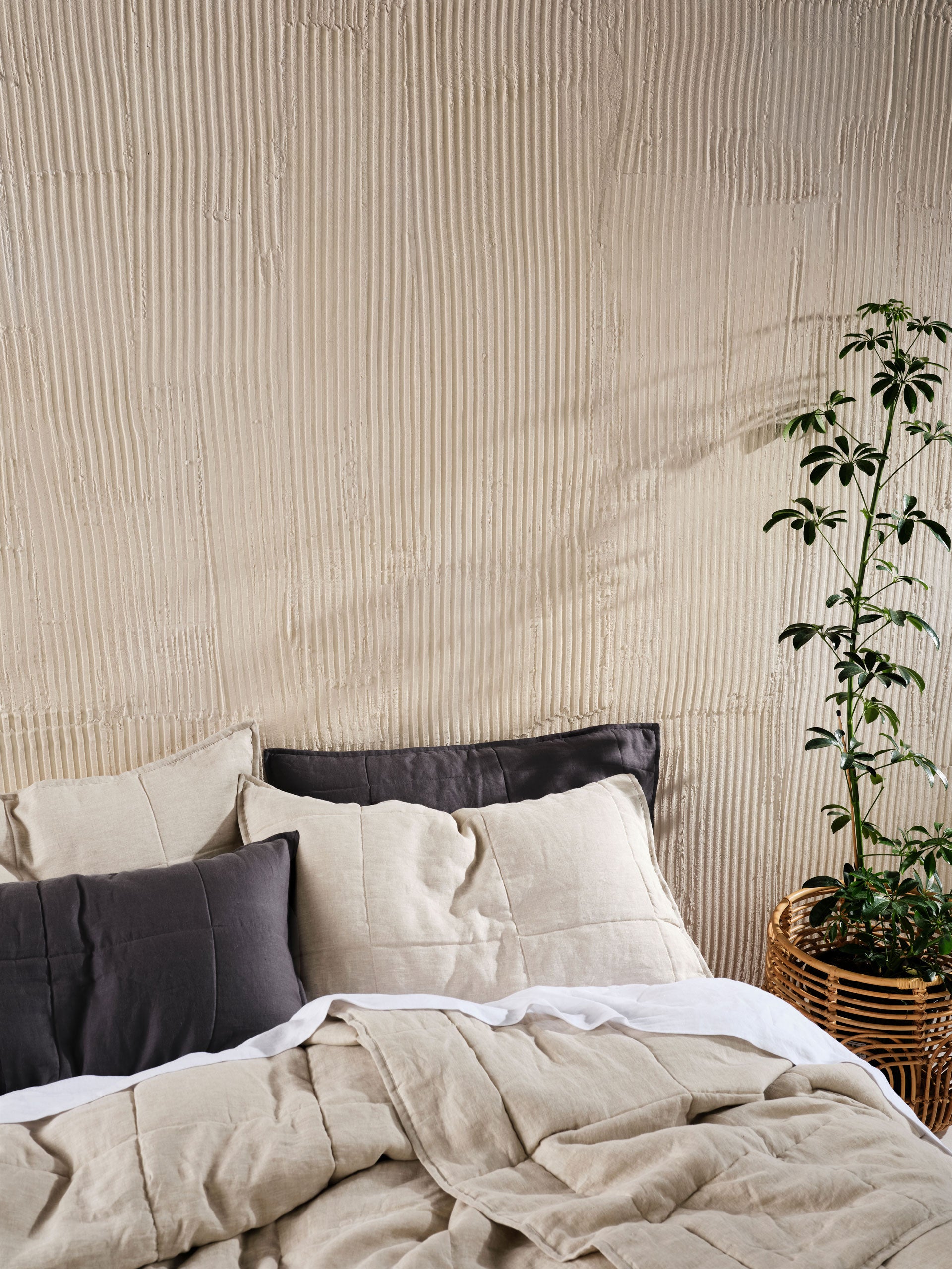 Nimes Natural Coverlet