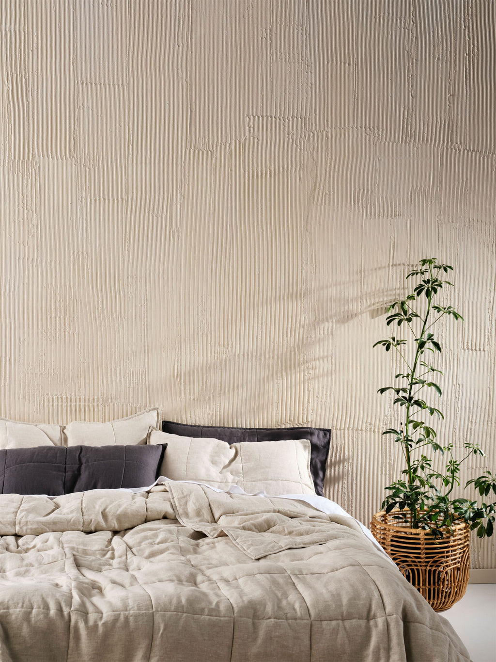 Nimes Natural Coverlet