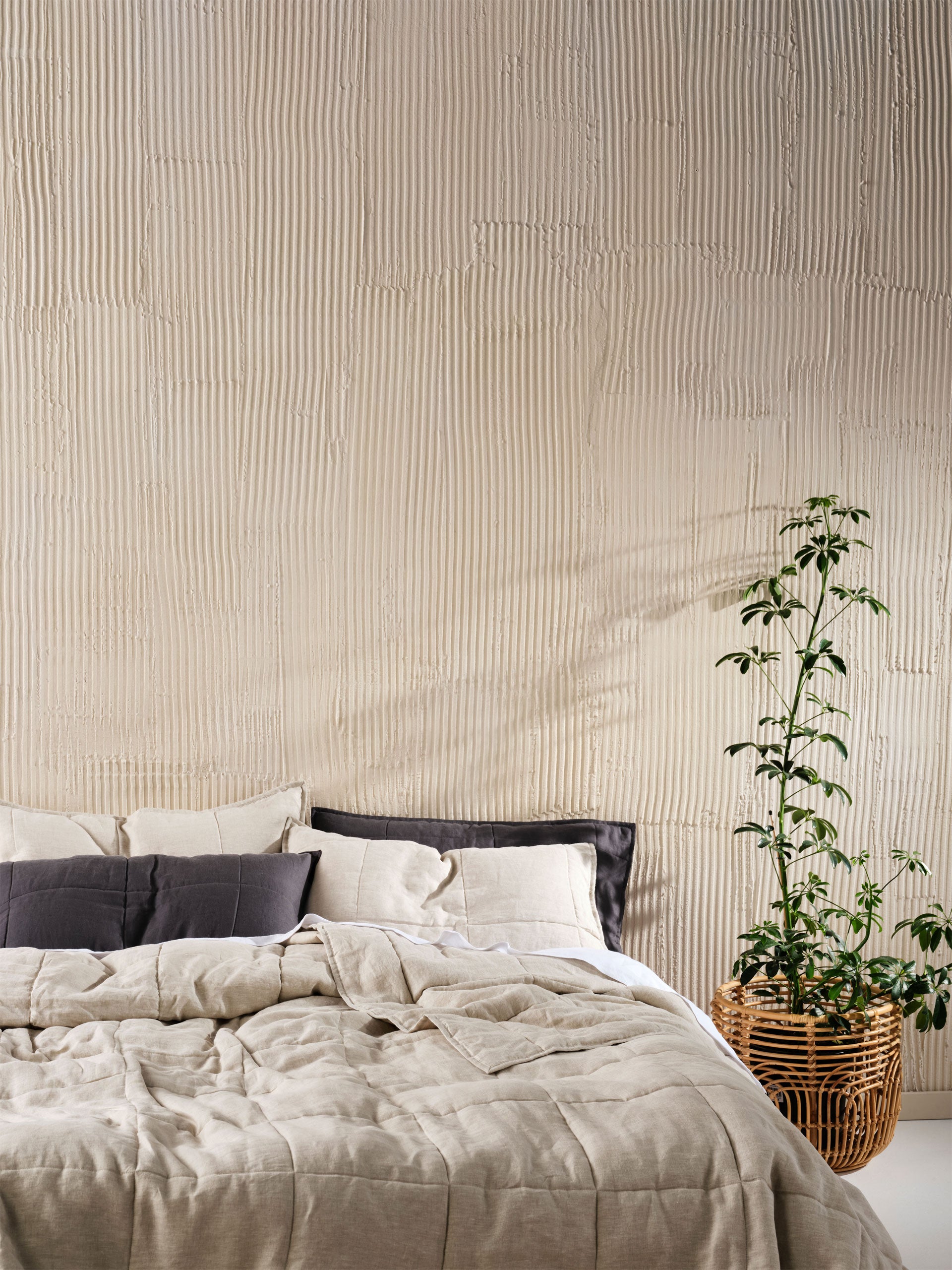 Nimes Natural Coverlet