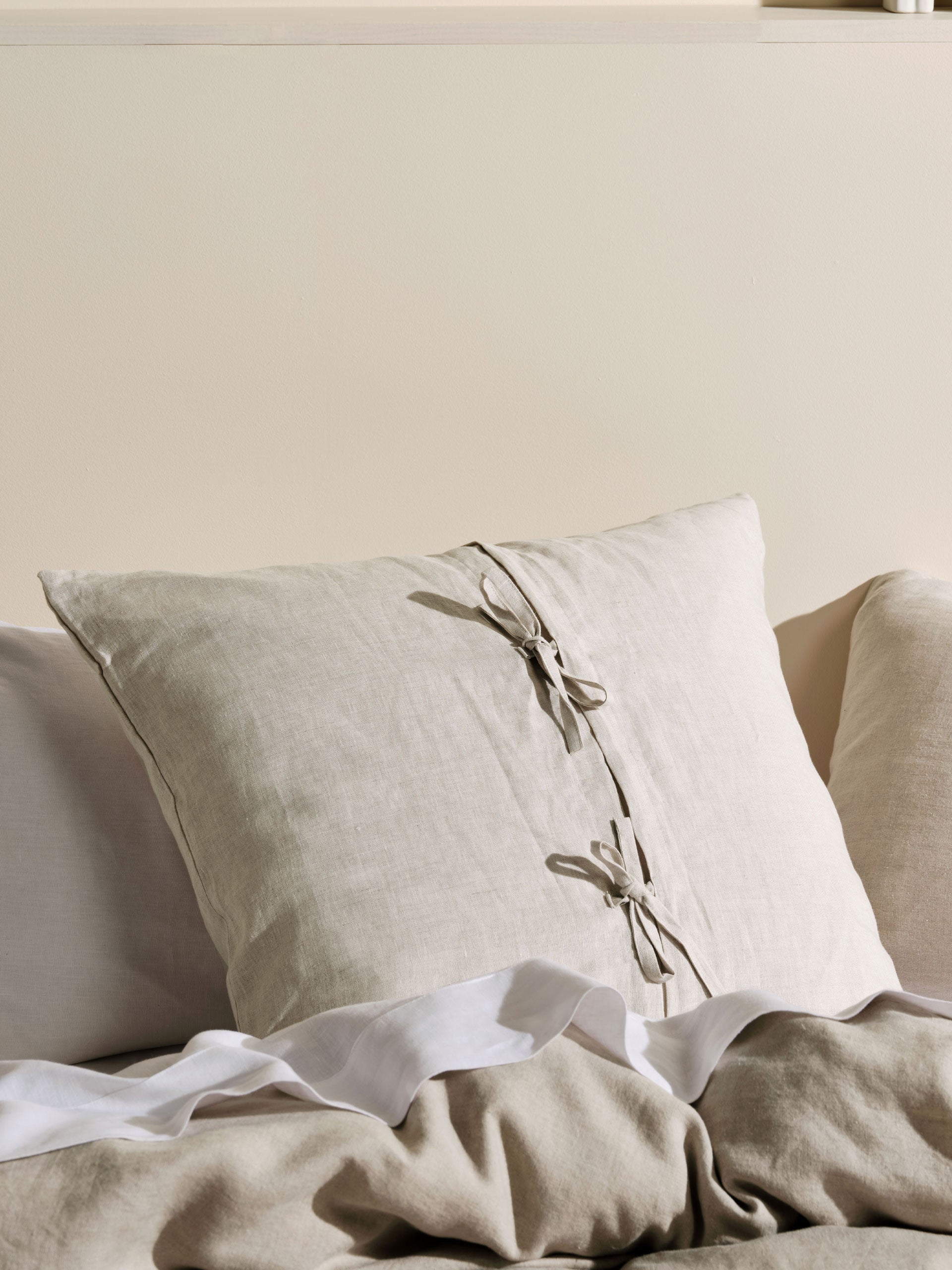Nimes Natural European Pillowcase
