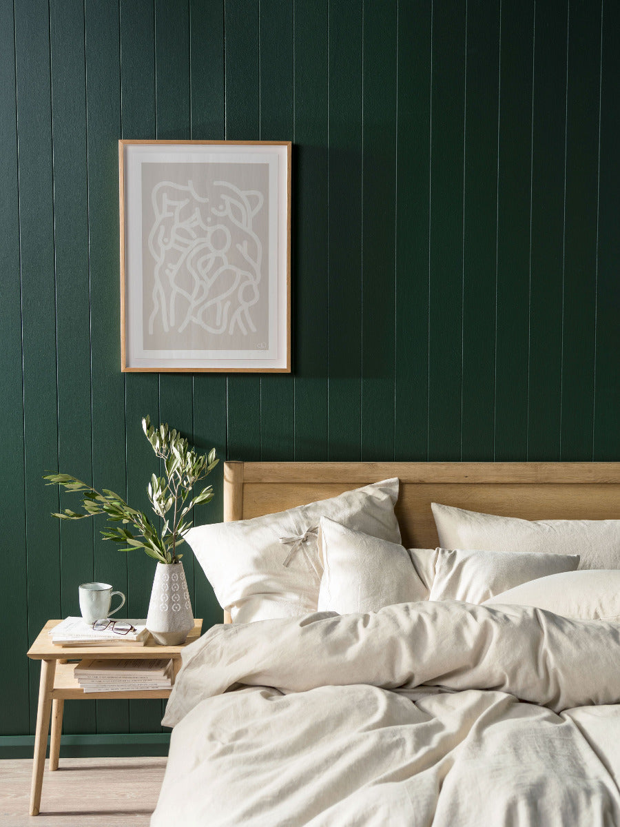 Nimes Natural Standard Pillowcase