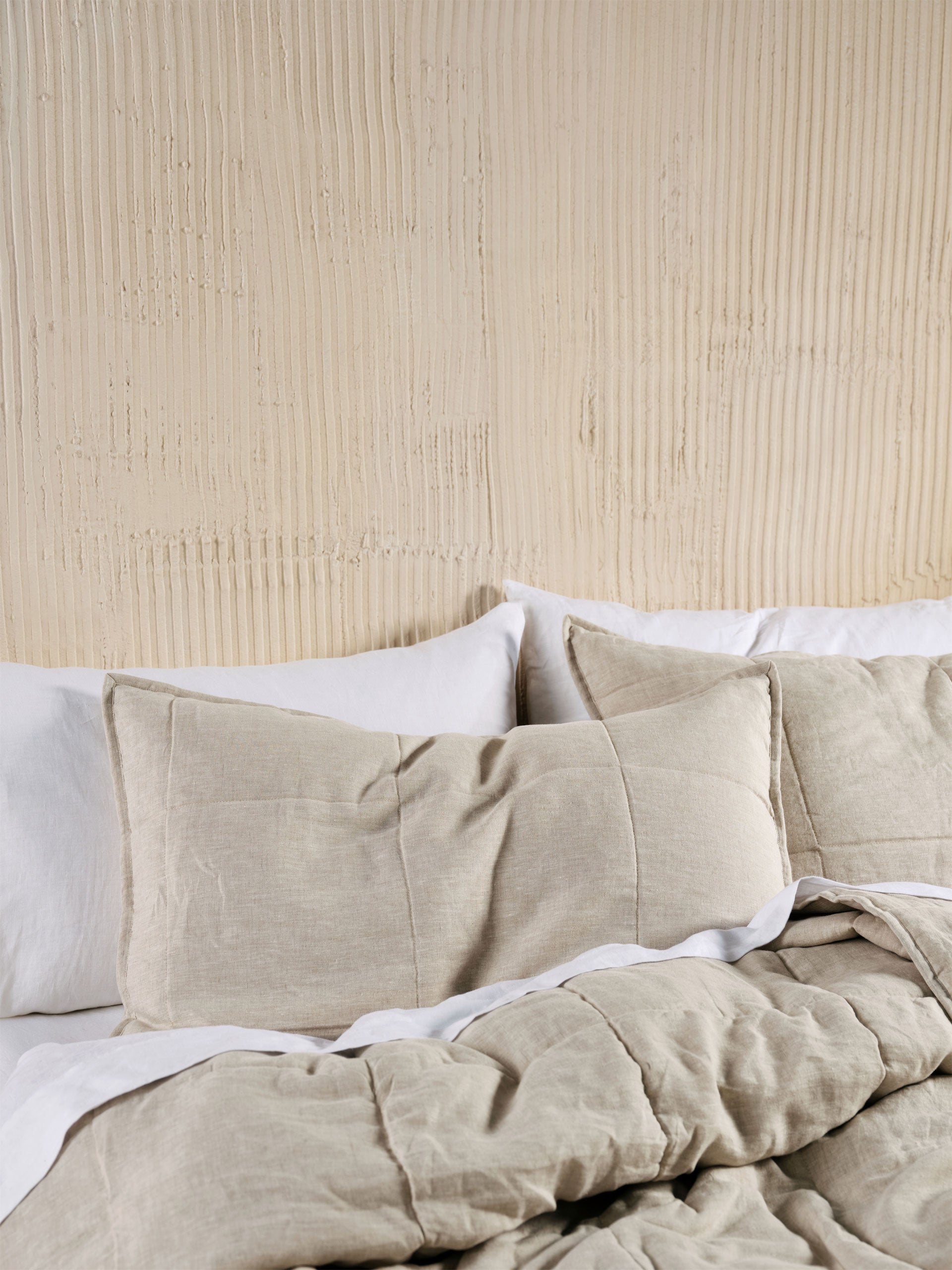 Nimes Natural Coverlet