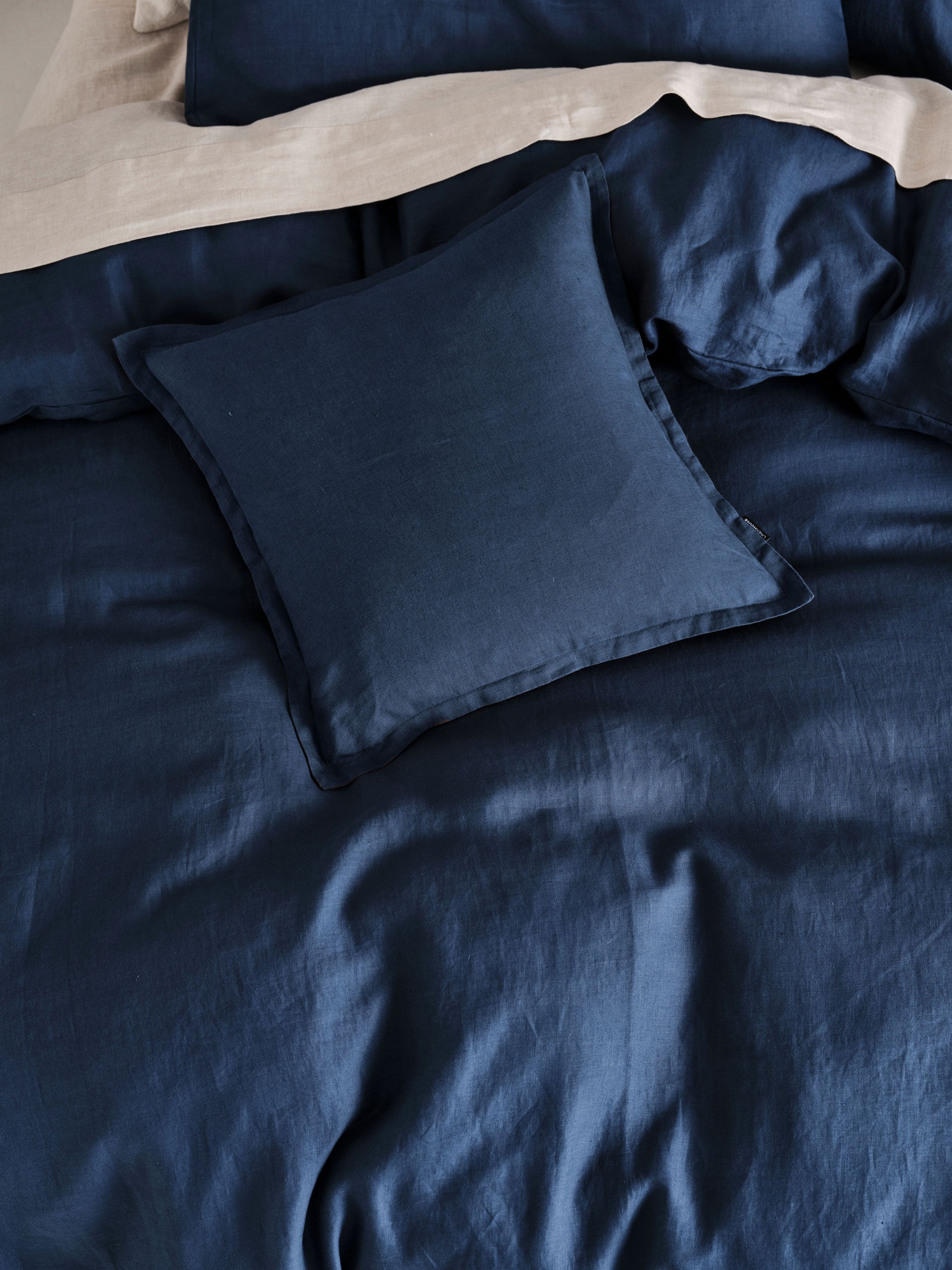 Nimes Navy Quilt Cover Set