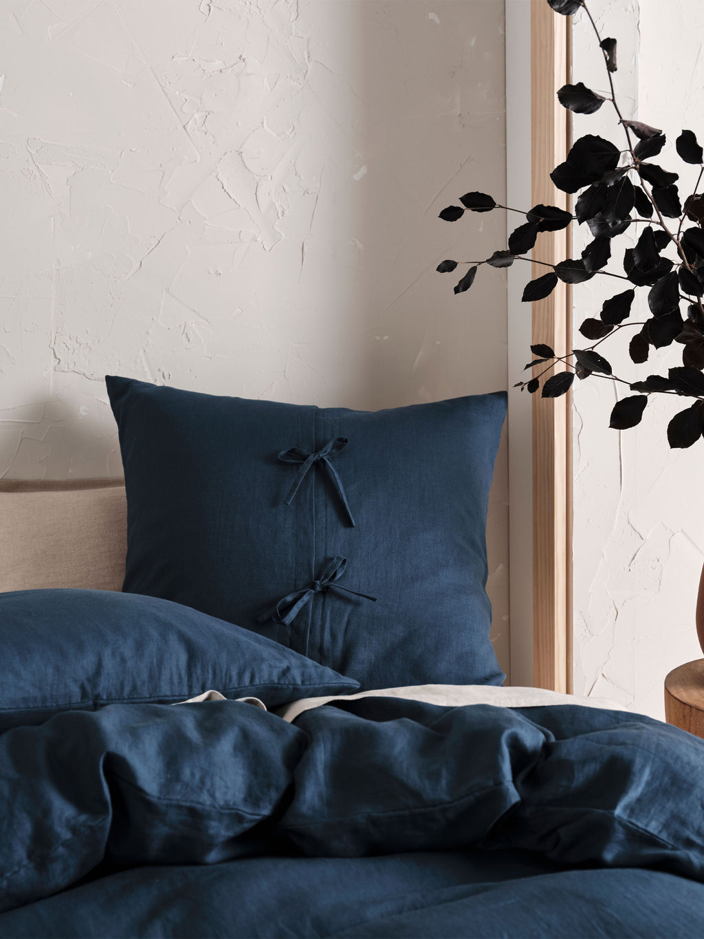 Nimes Navy European Pillowcase