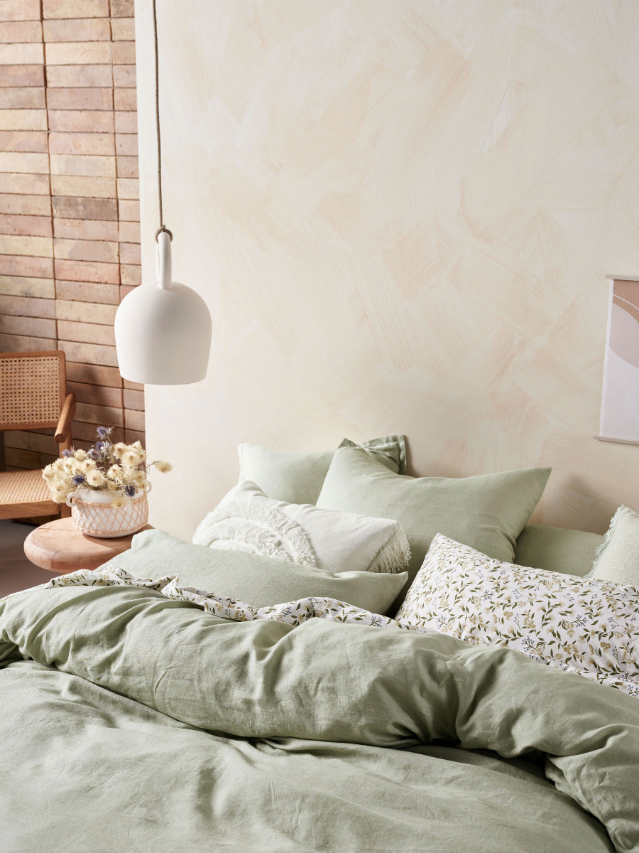 Nimes Wasabi Standard Pillowcase