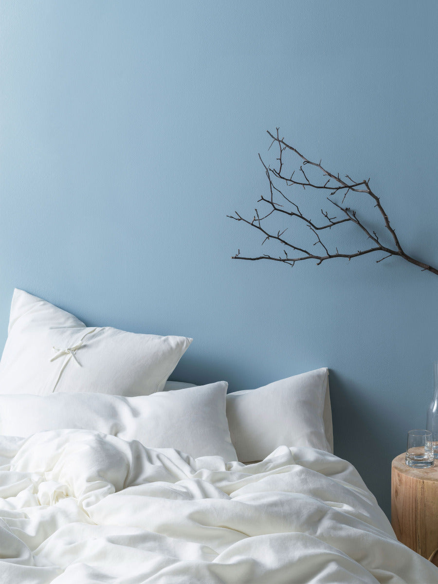 Nimes White Standard Pillowcase