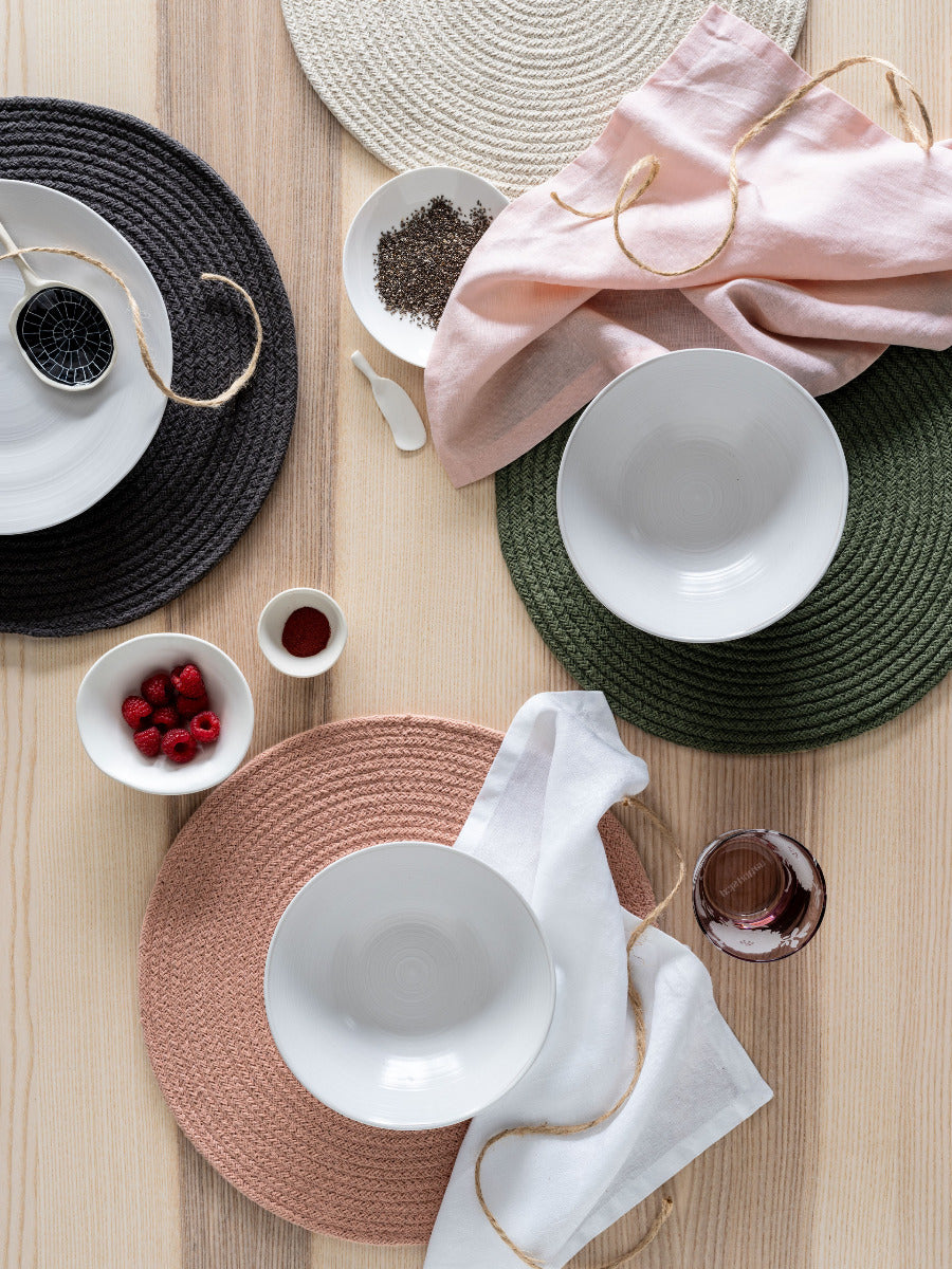 Plait Olive Placemat