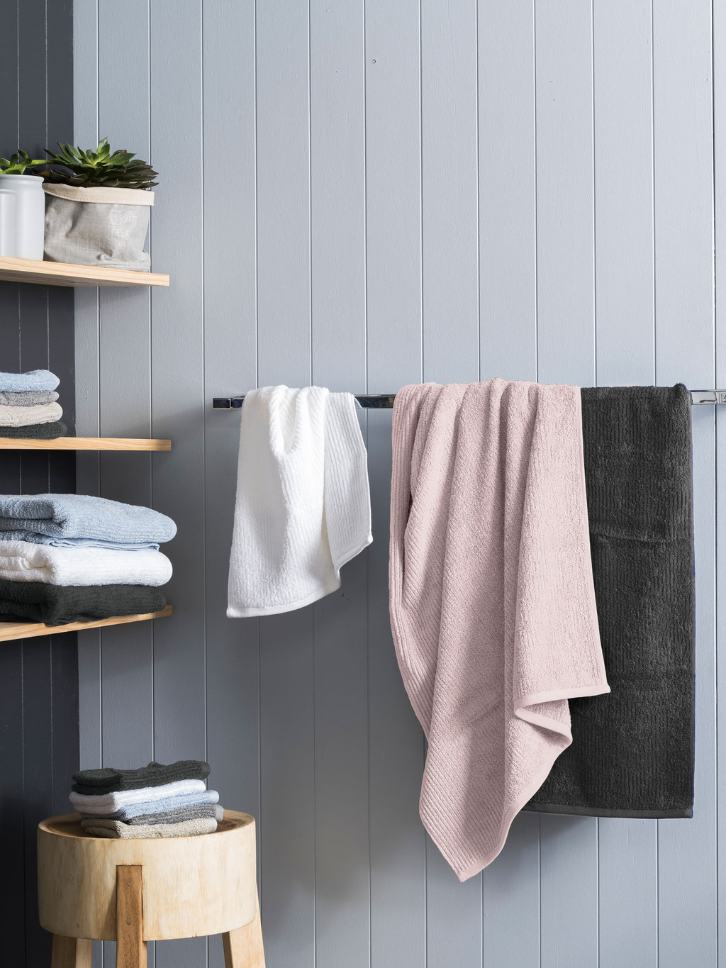 Reed Stone Towel Collection