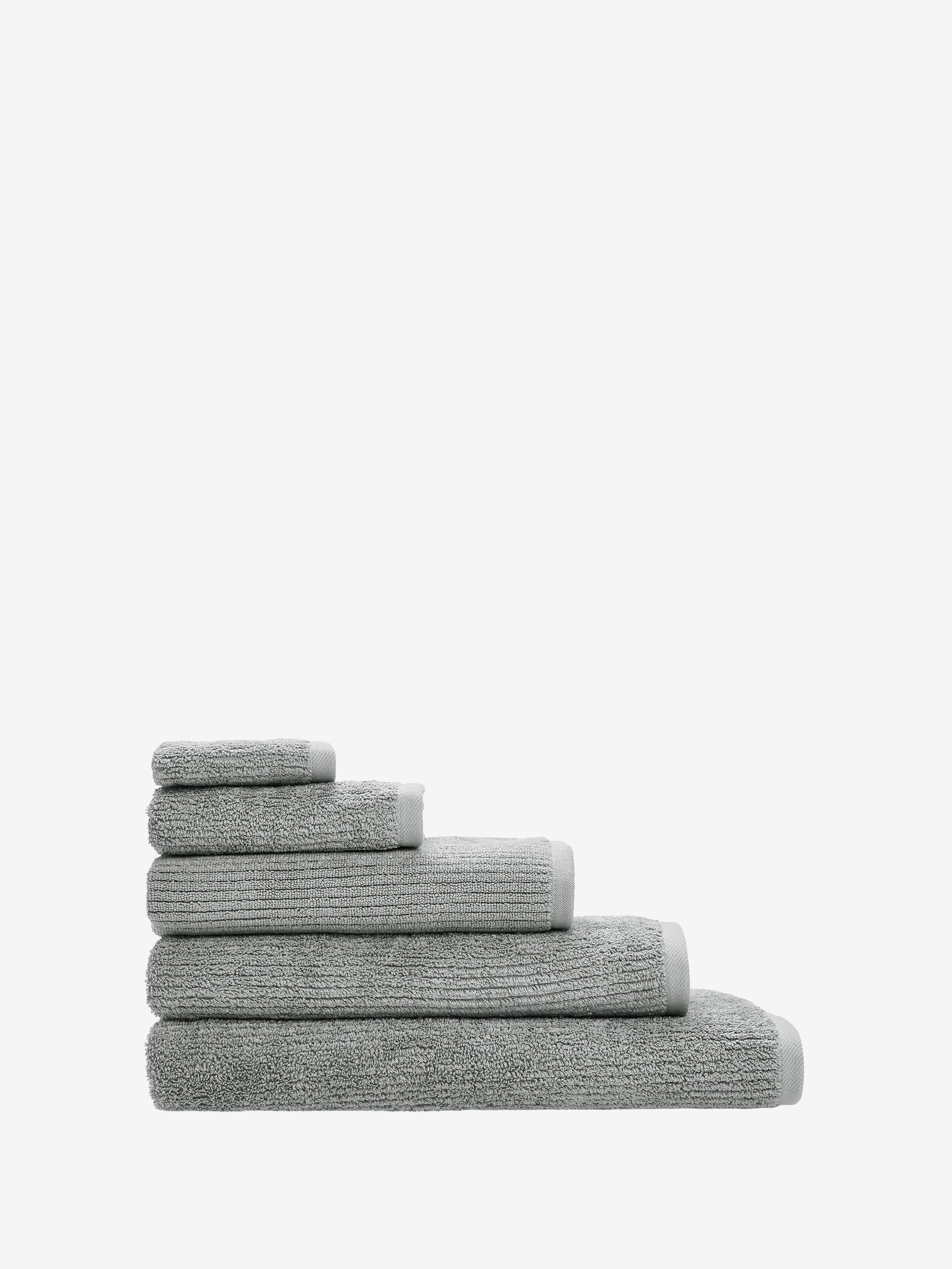 Reed Grey Towel Collection