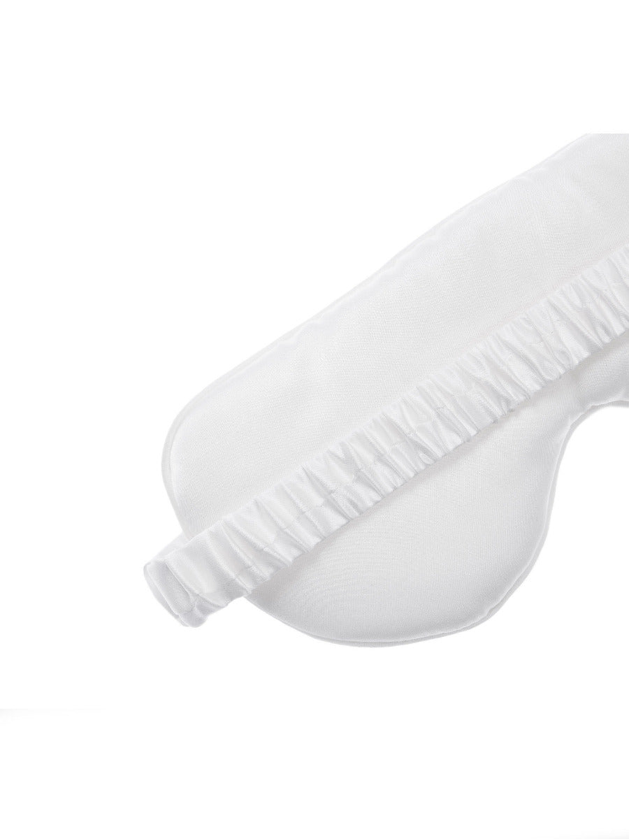 Silk White Sleep Mask