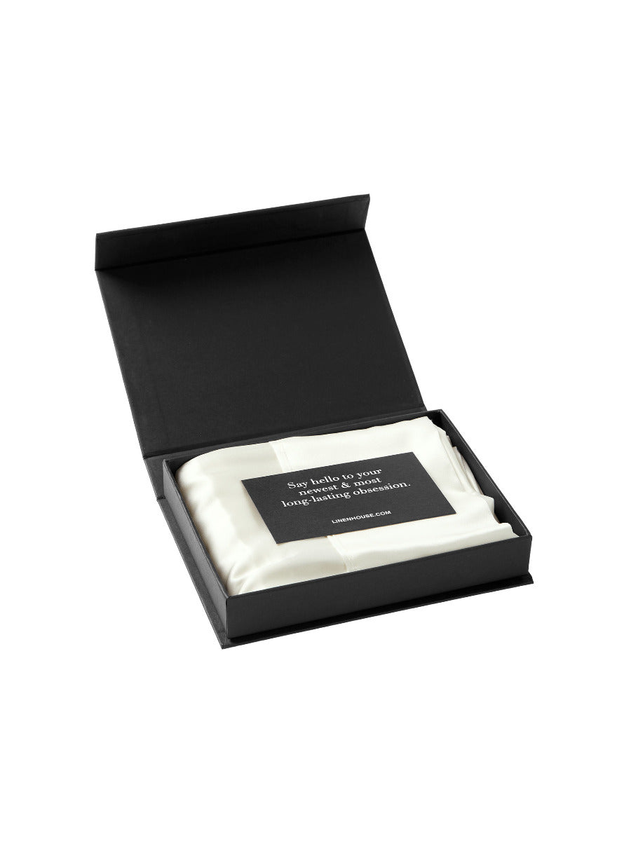 Silk White Pillowcase