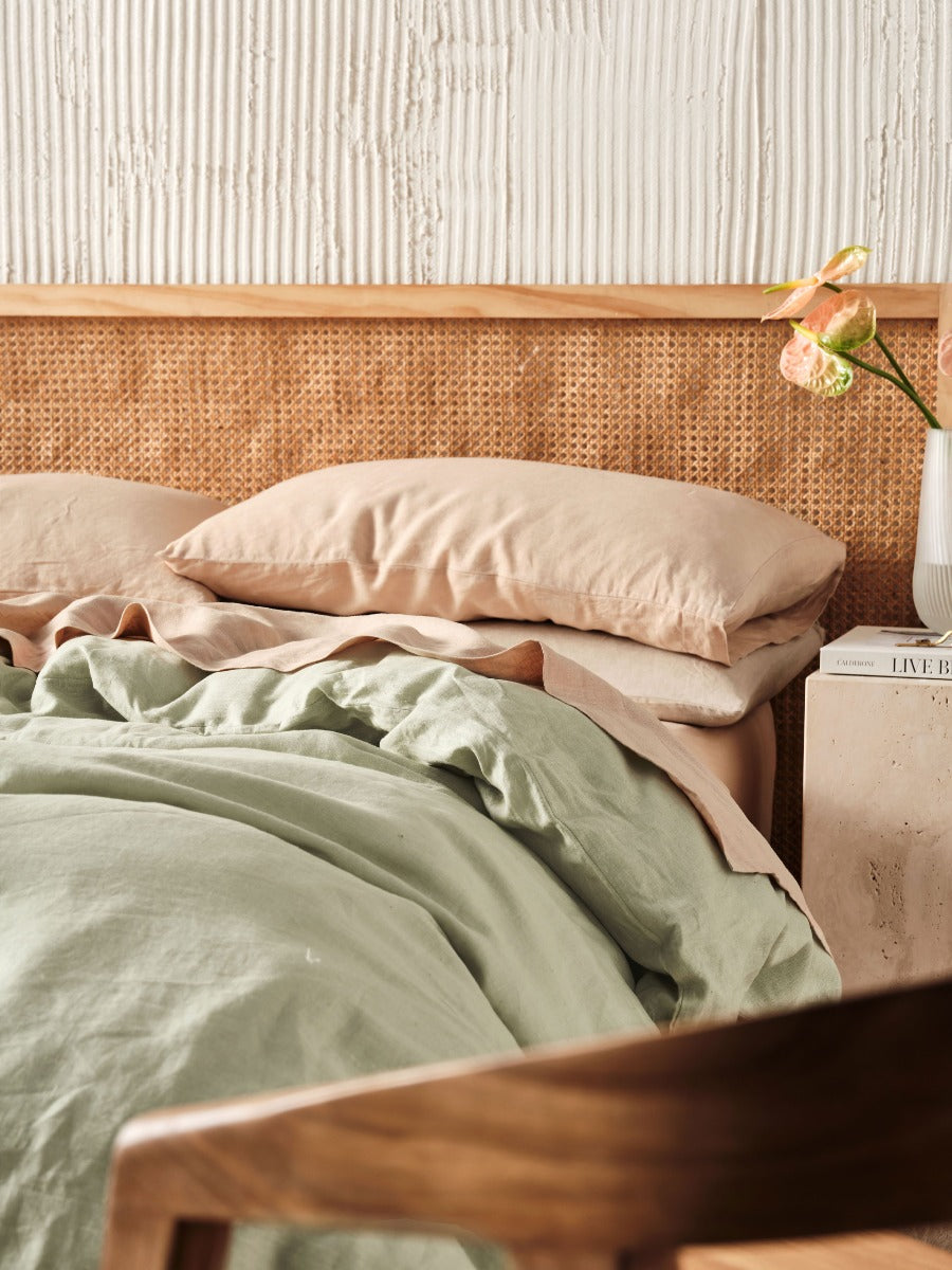 Nimes Wasabi Quilt Cover Set