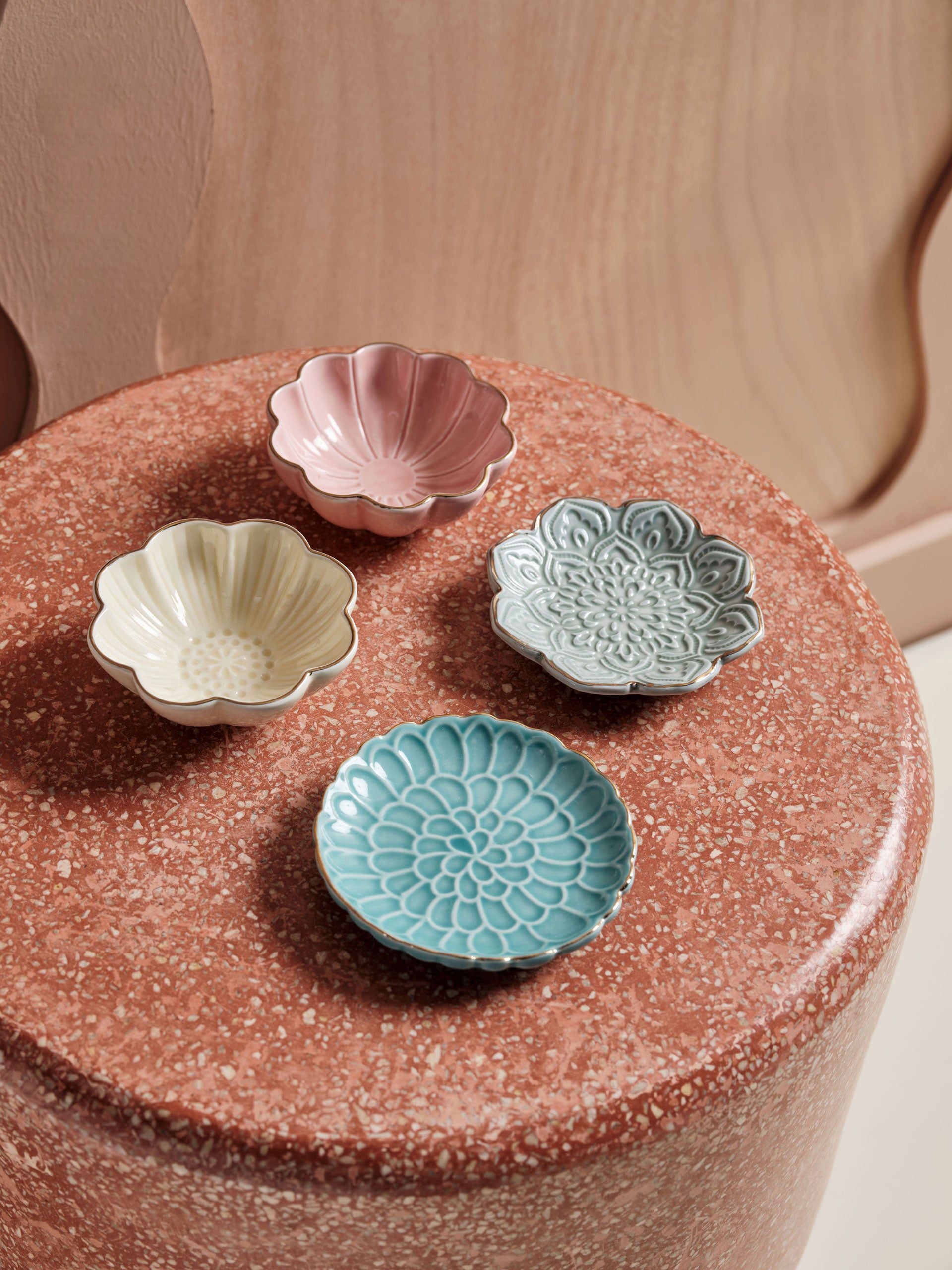 Trinket Rosebud Bowl 9cm