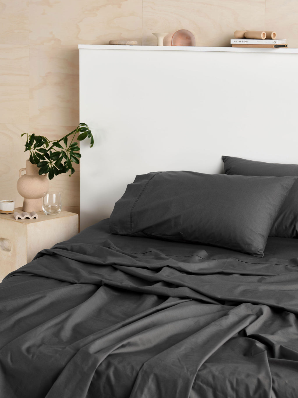 Vienna Charcoal King Pillowcase