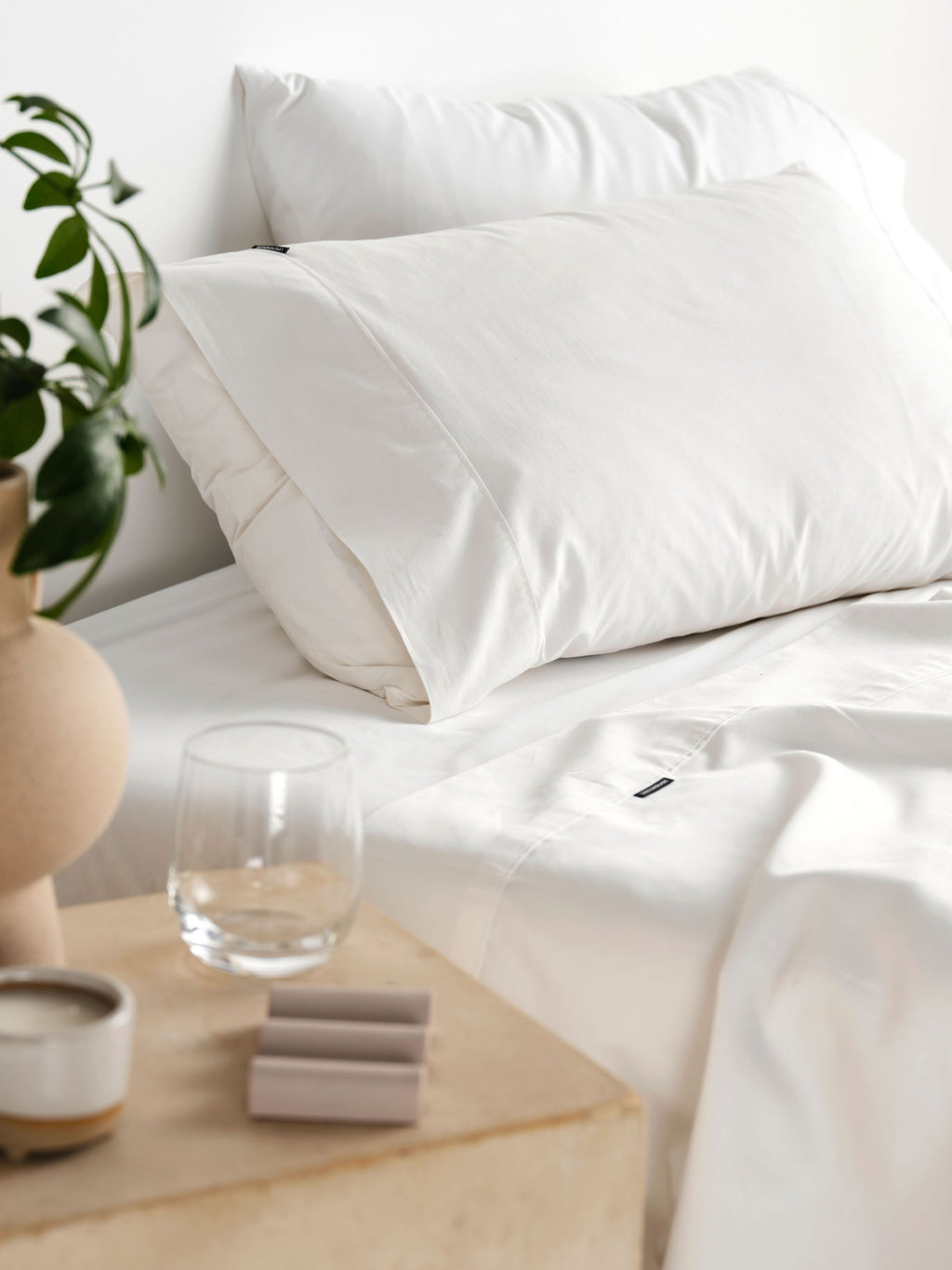Vienna White King Pillowcase