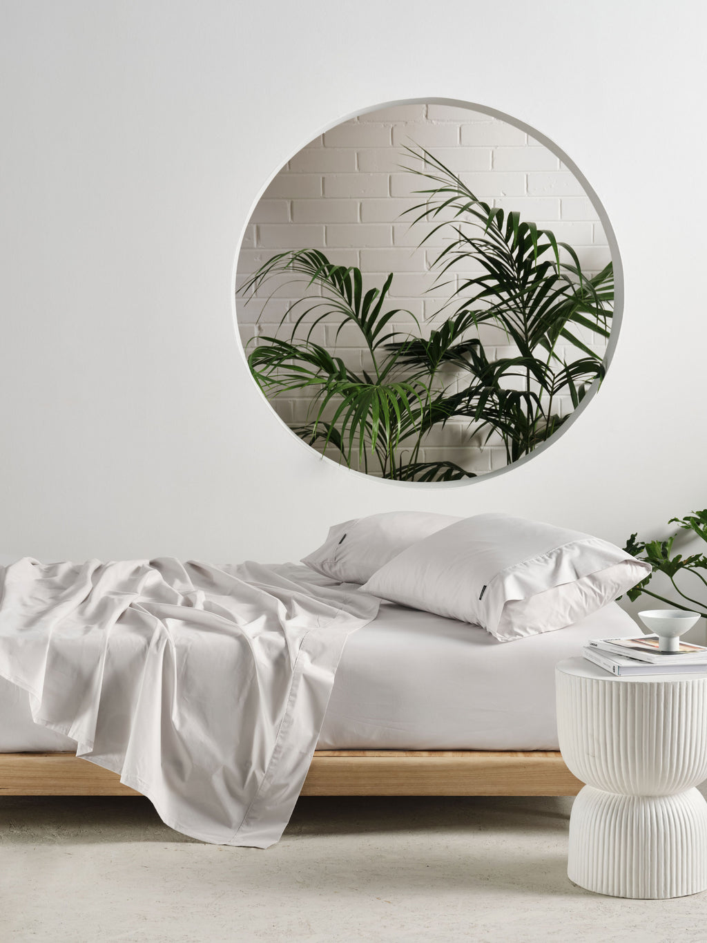 Winton White Sheet Set