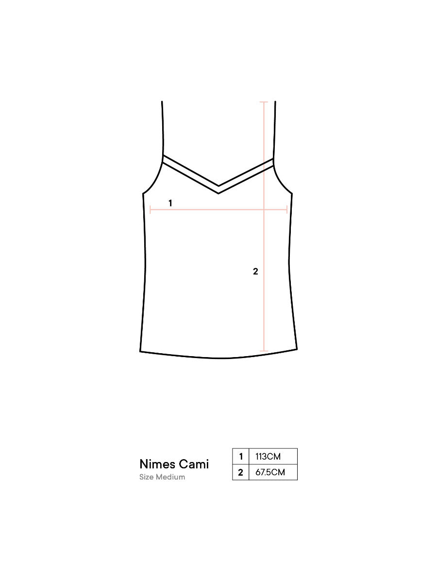 Nimes Lemon Cami