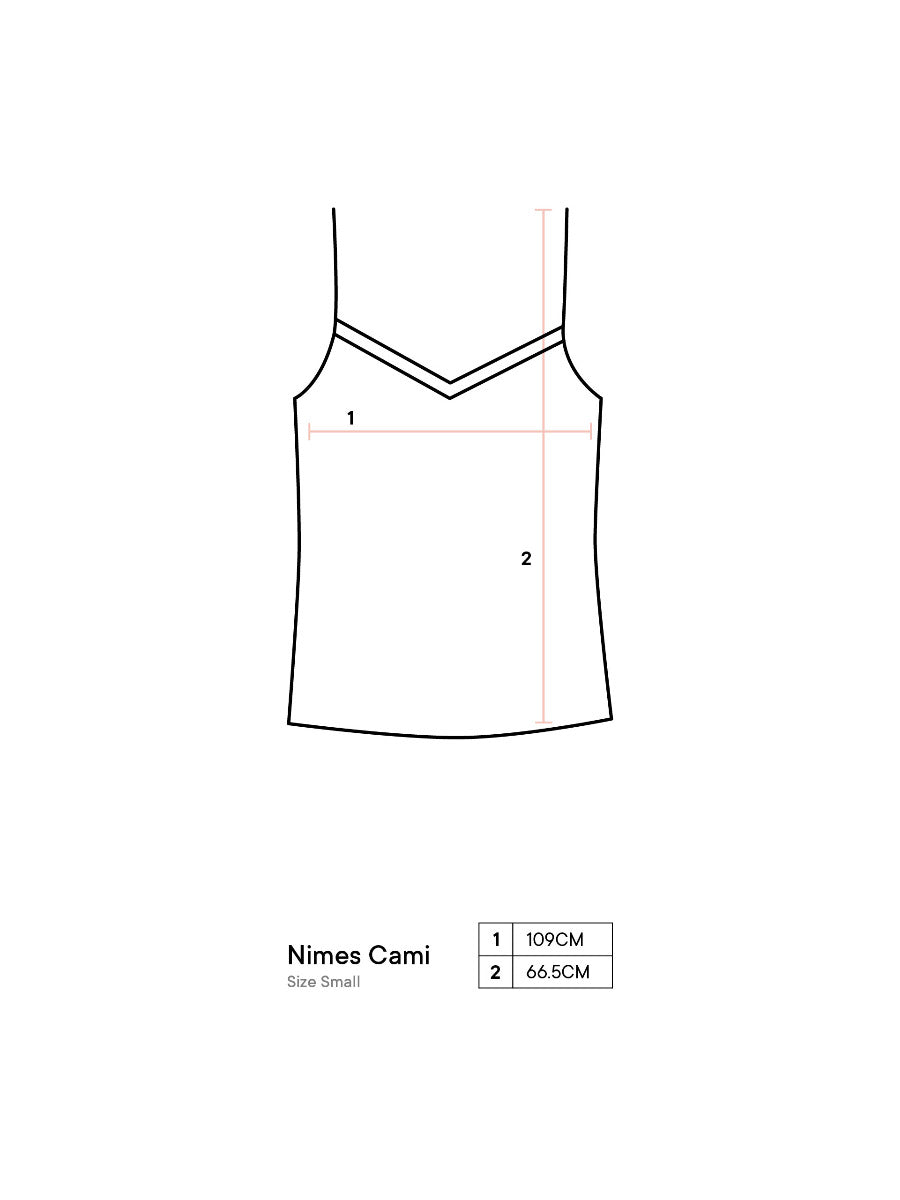 Nimes Lemon Cami