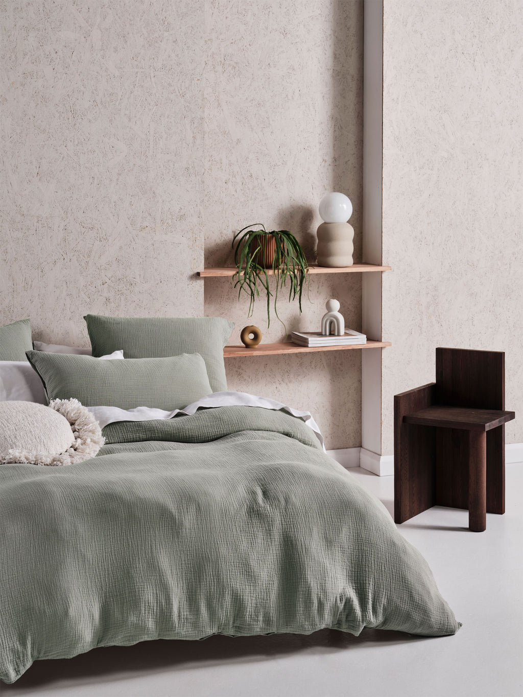 Elysian Sage Quilt Cover Set