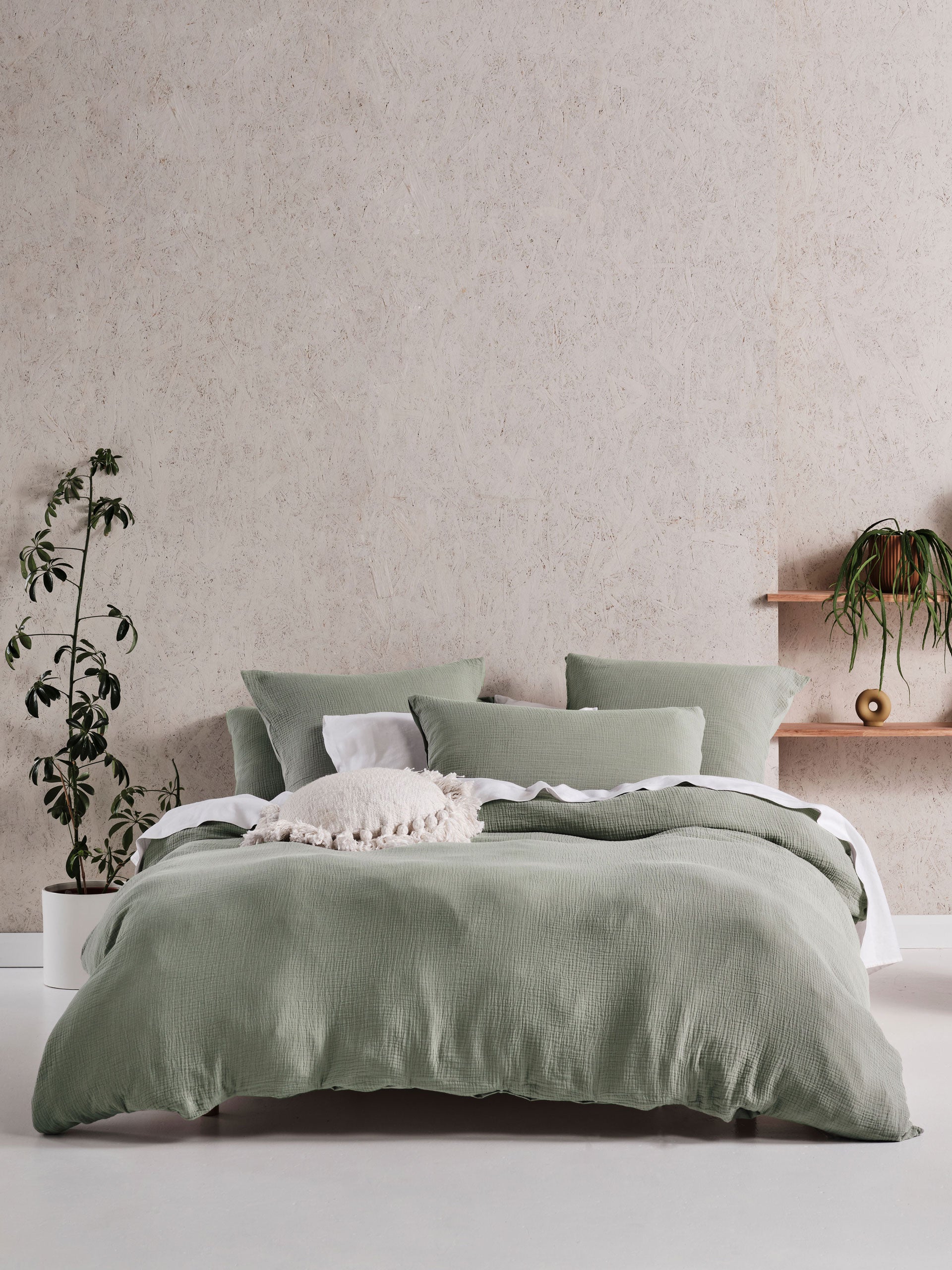 Elysian Sage Quilt Cover Set