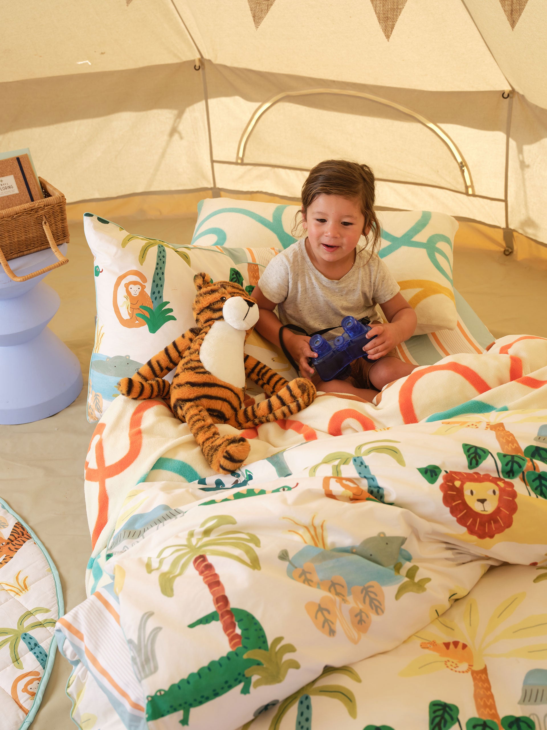 Creatures Great and Small Quilt Cover Set
