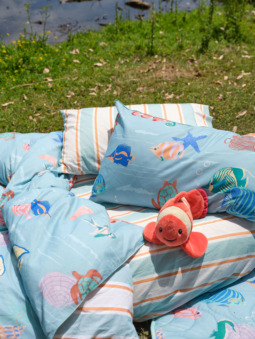 Cleo Clownfish Novelty Cushion