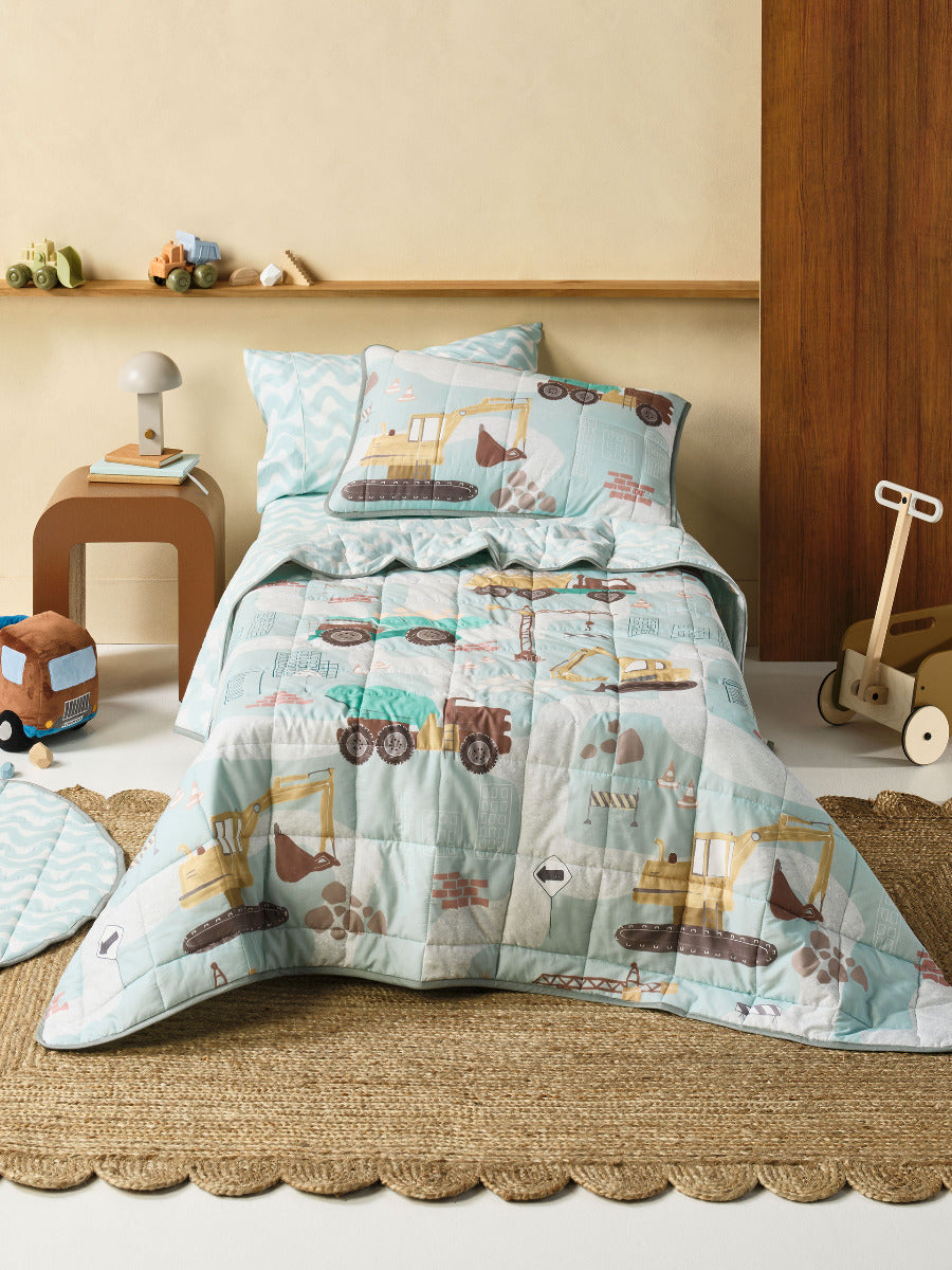 The Big Build Coverlet Set