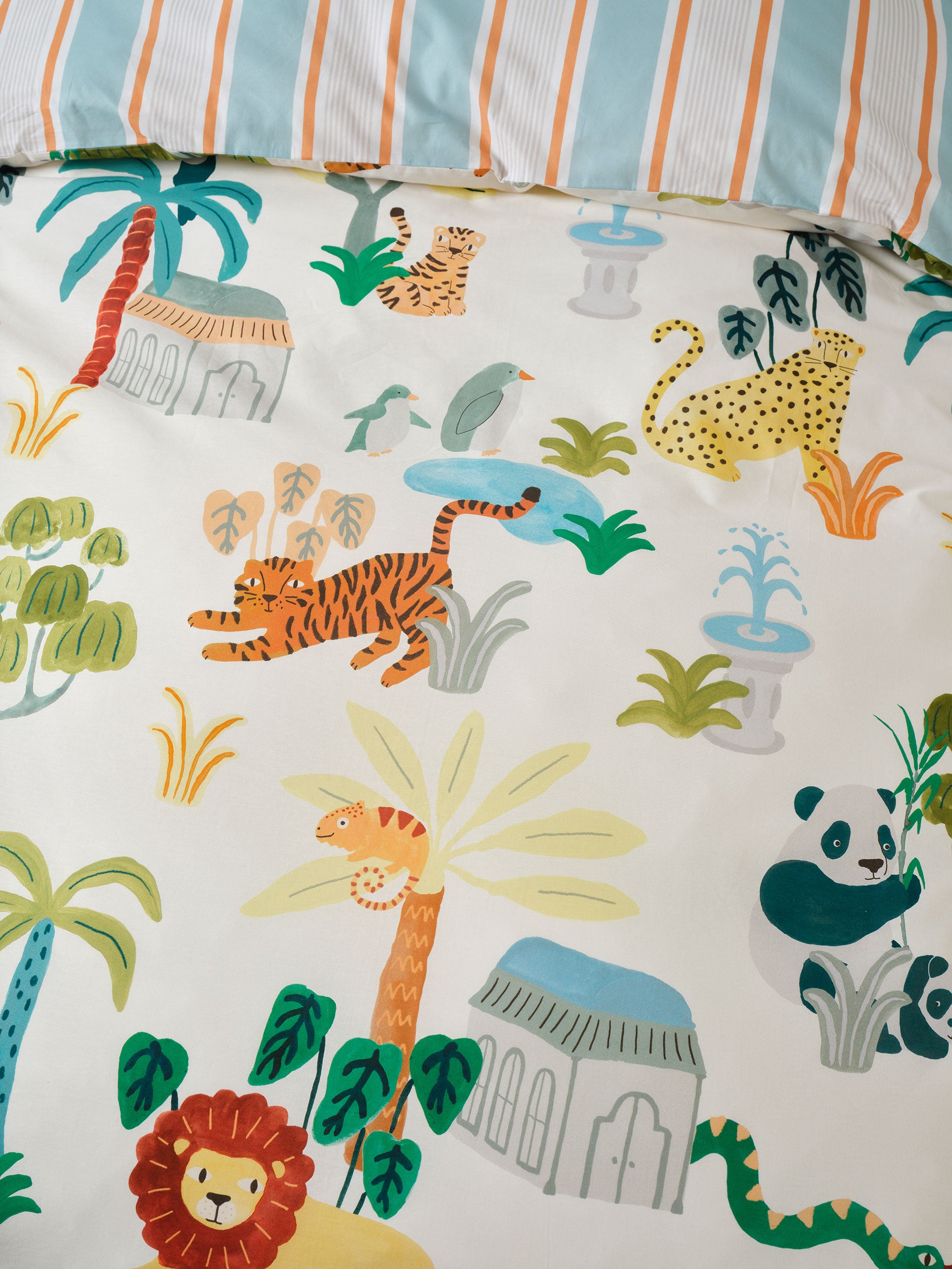Creatures Great and Small Quilt Cover Set