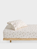 Flower Garden Fitted Sheet + Pillowcase Set