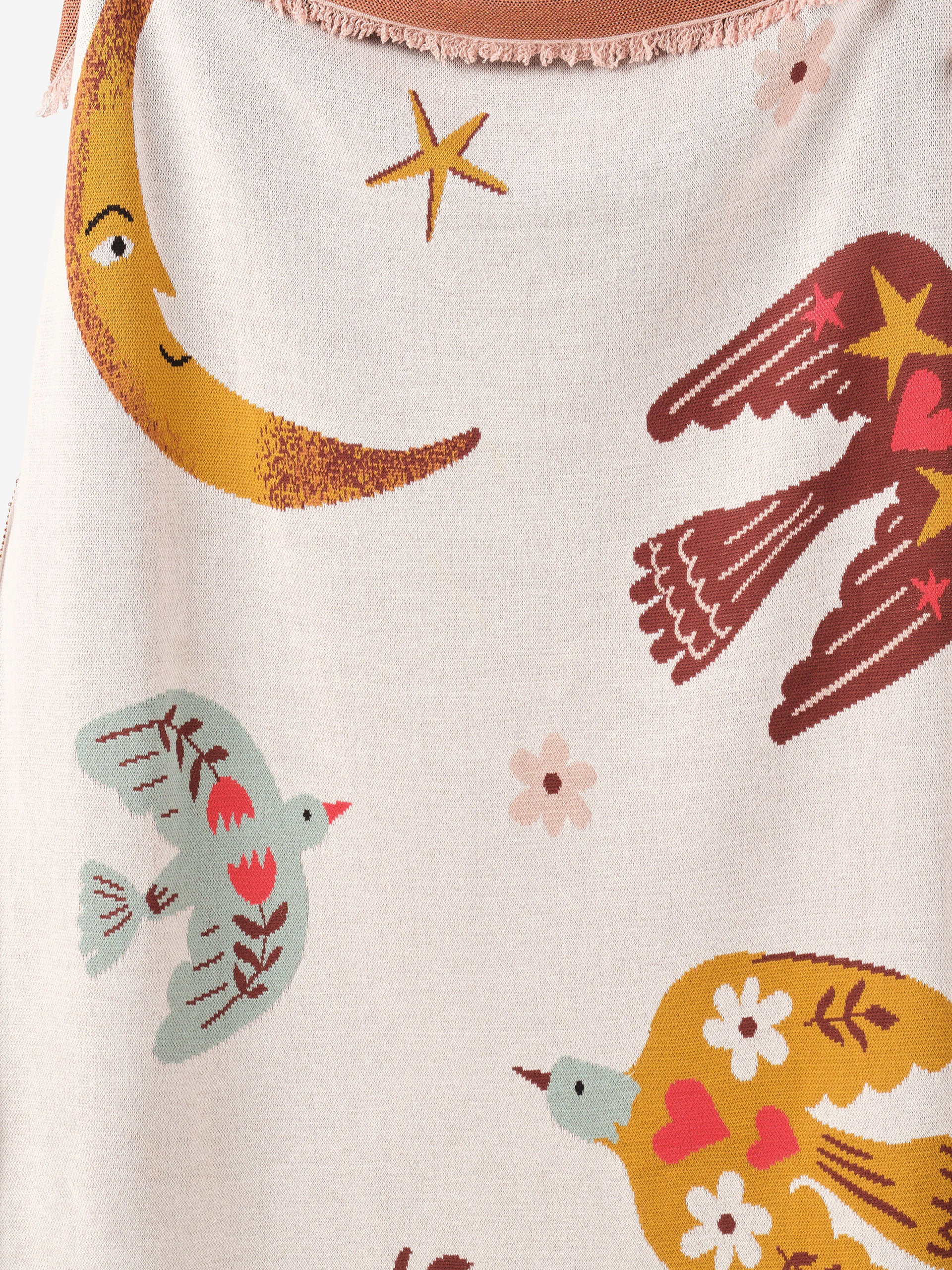 Folk Woodland Blanket