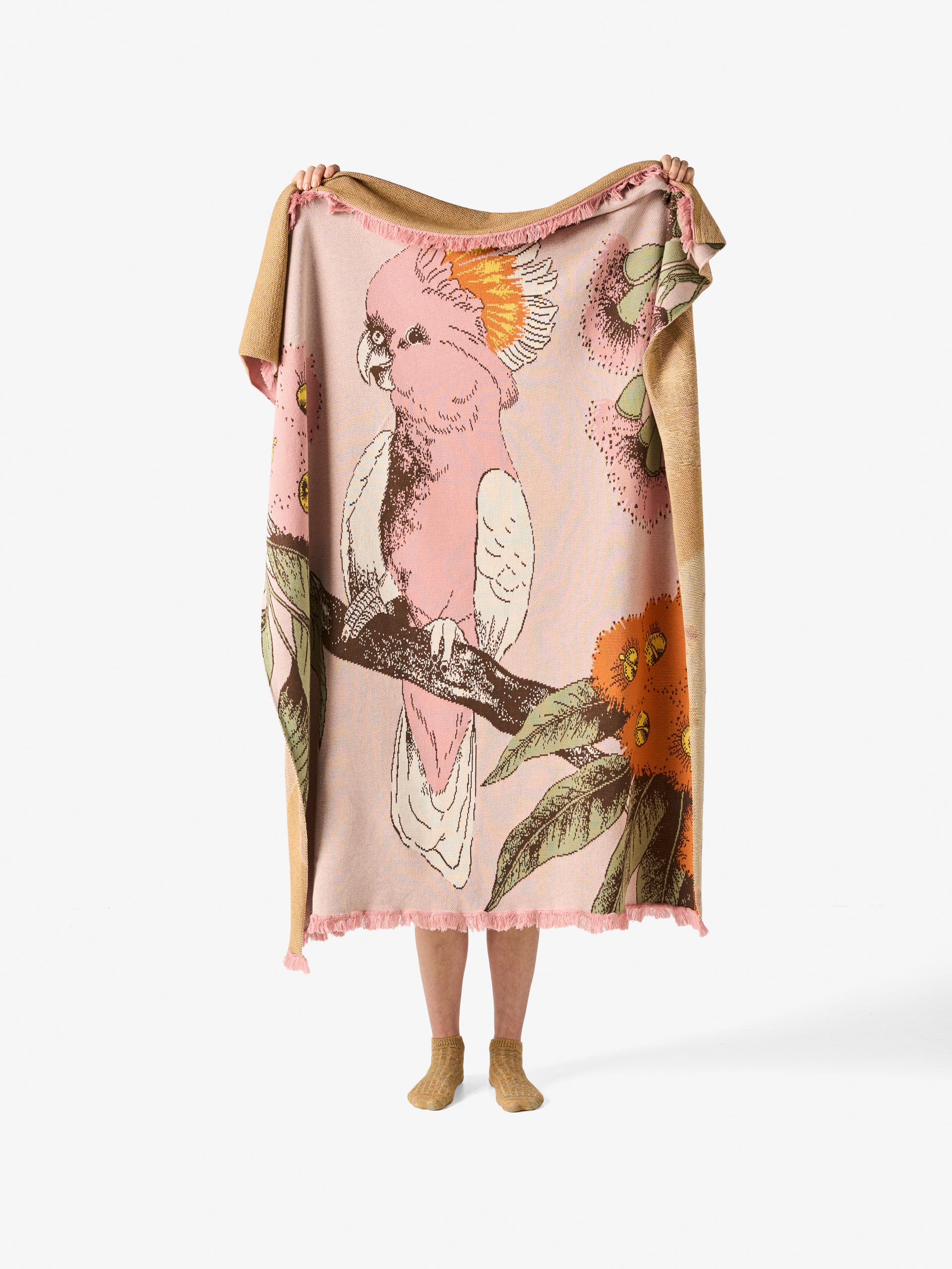 Greta Galah Blanket