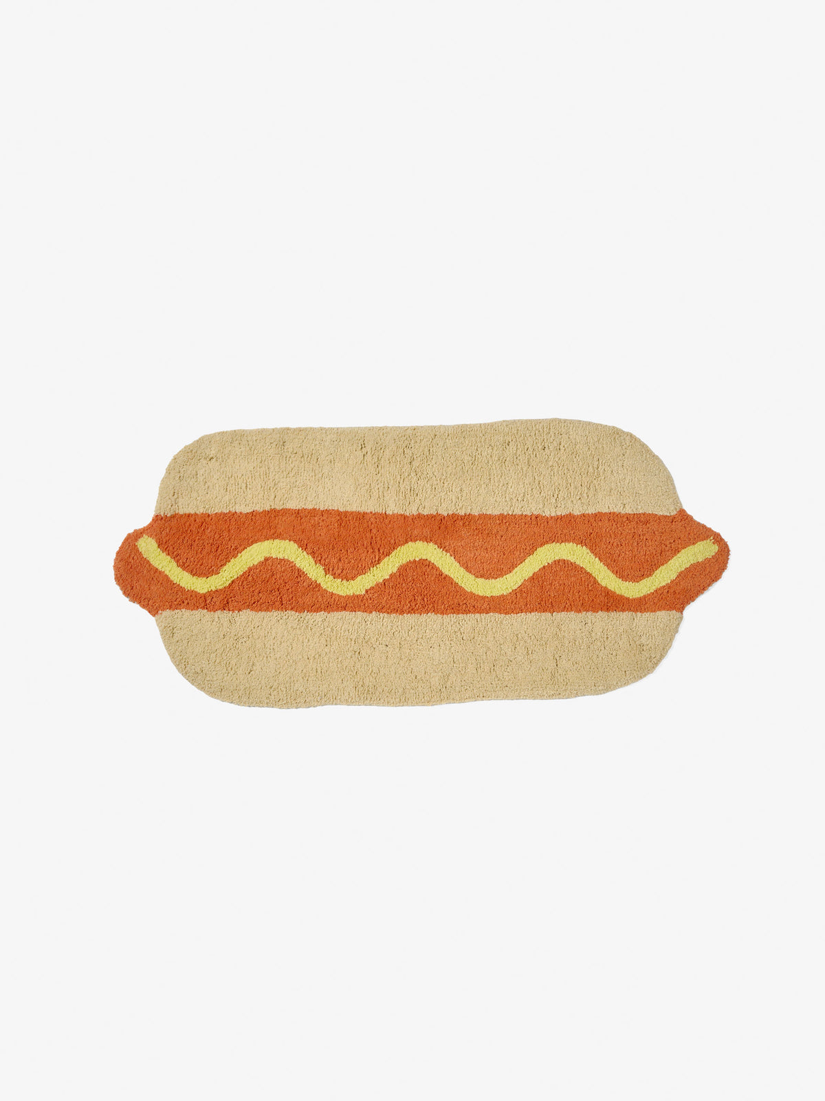 Hot Dog Bath Novelty Mat