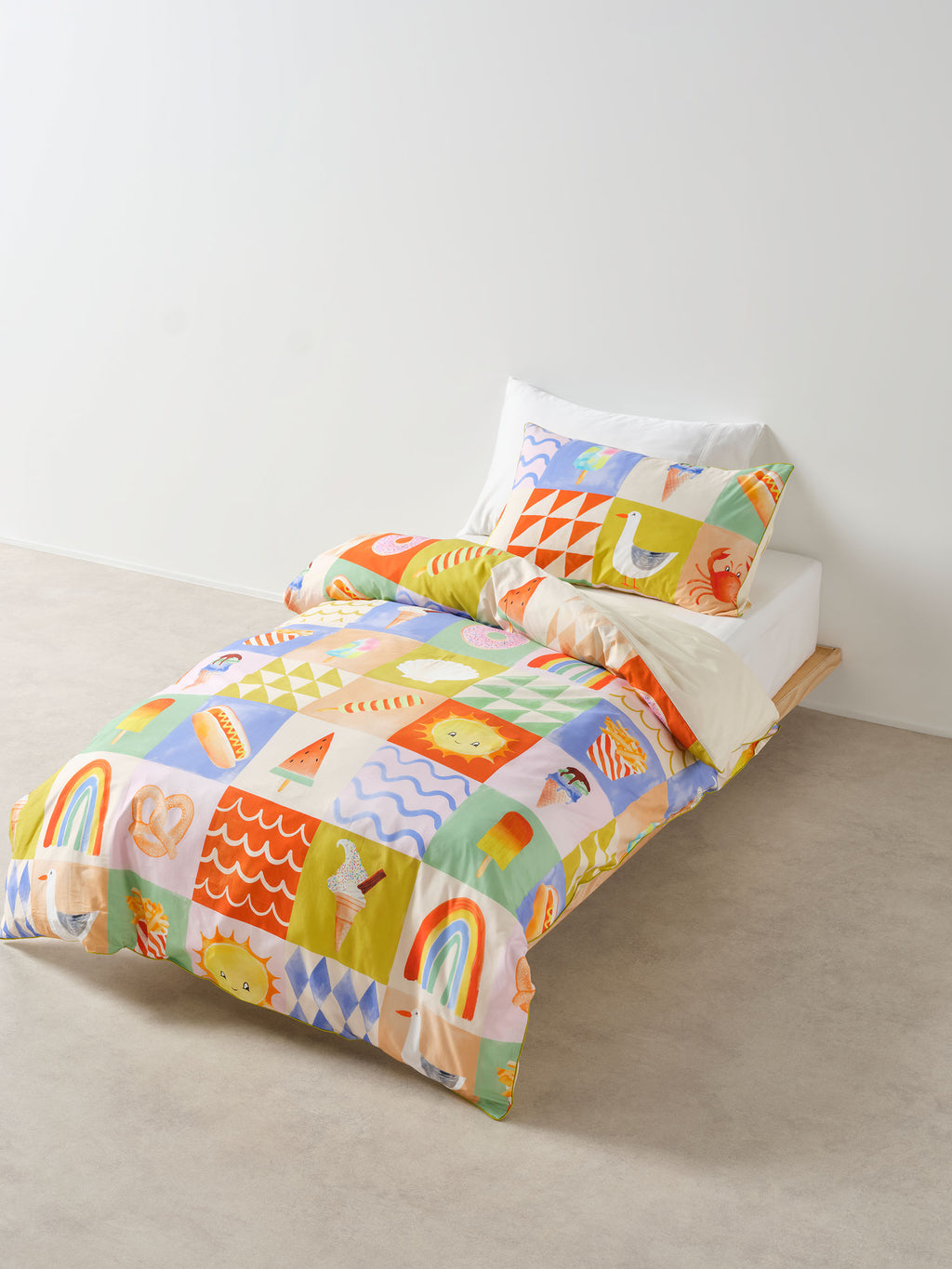 Ice Cream Sundays Quilt Cover Set